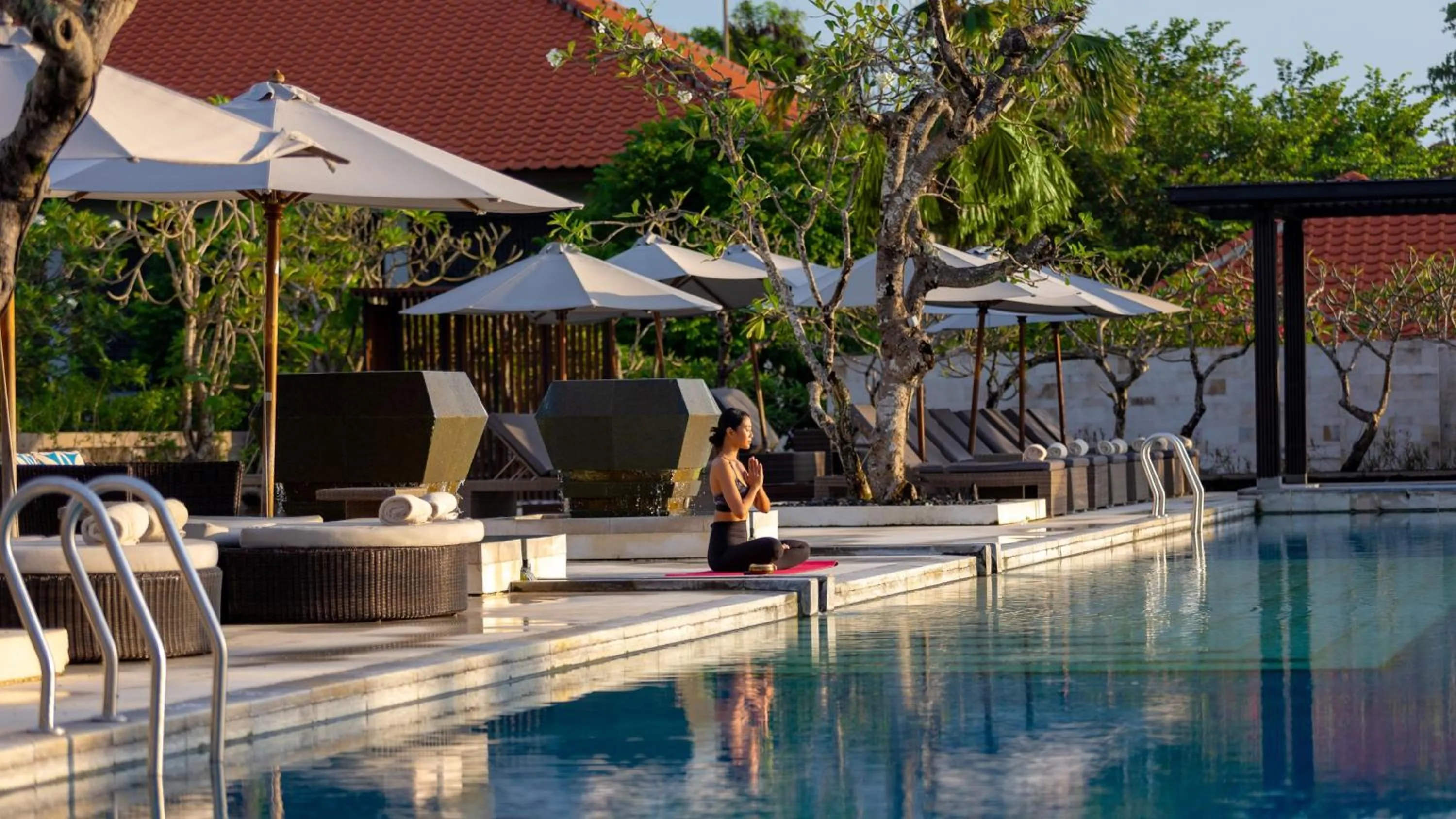 Swimming pool in InterContinental Bali Sanur Resort by IHG