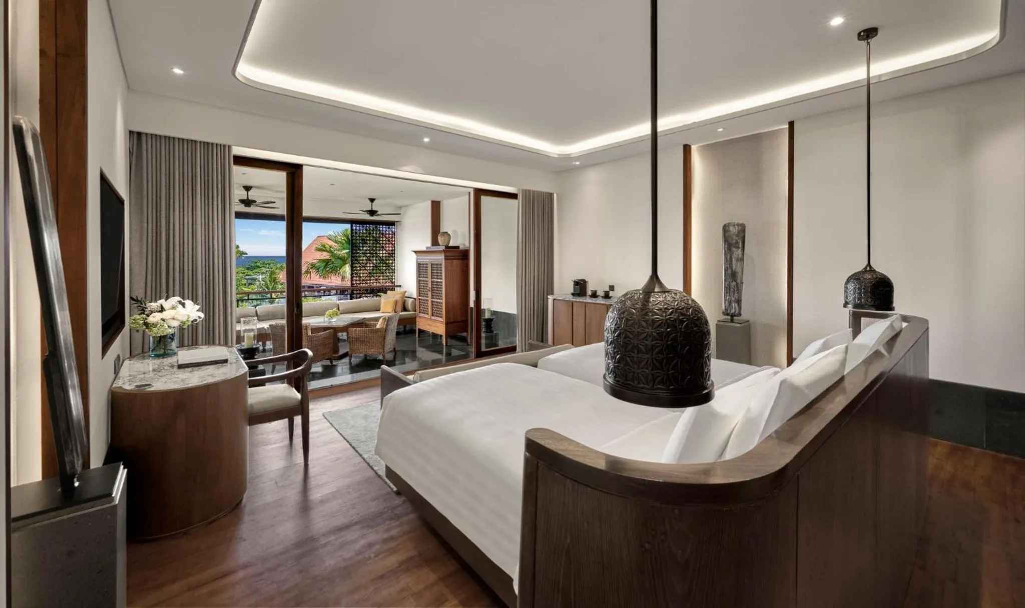 Photo of the whole room, Bed in InterContinental Bali Sanur Resort by IHG