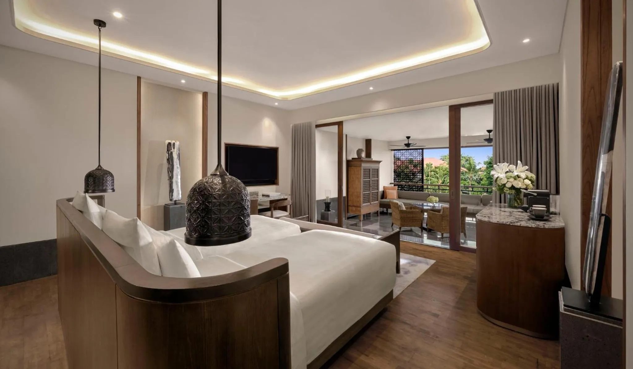 Photo of the whole room, Bed in InterContinental Bali Sanur Resort by IHG