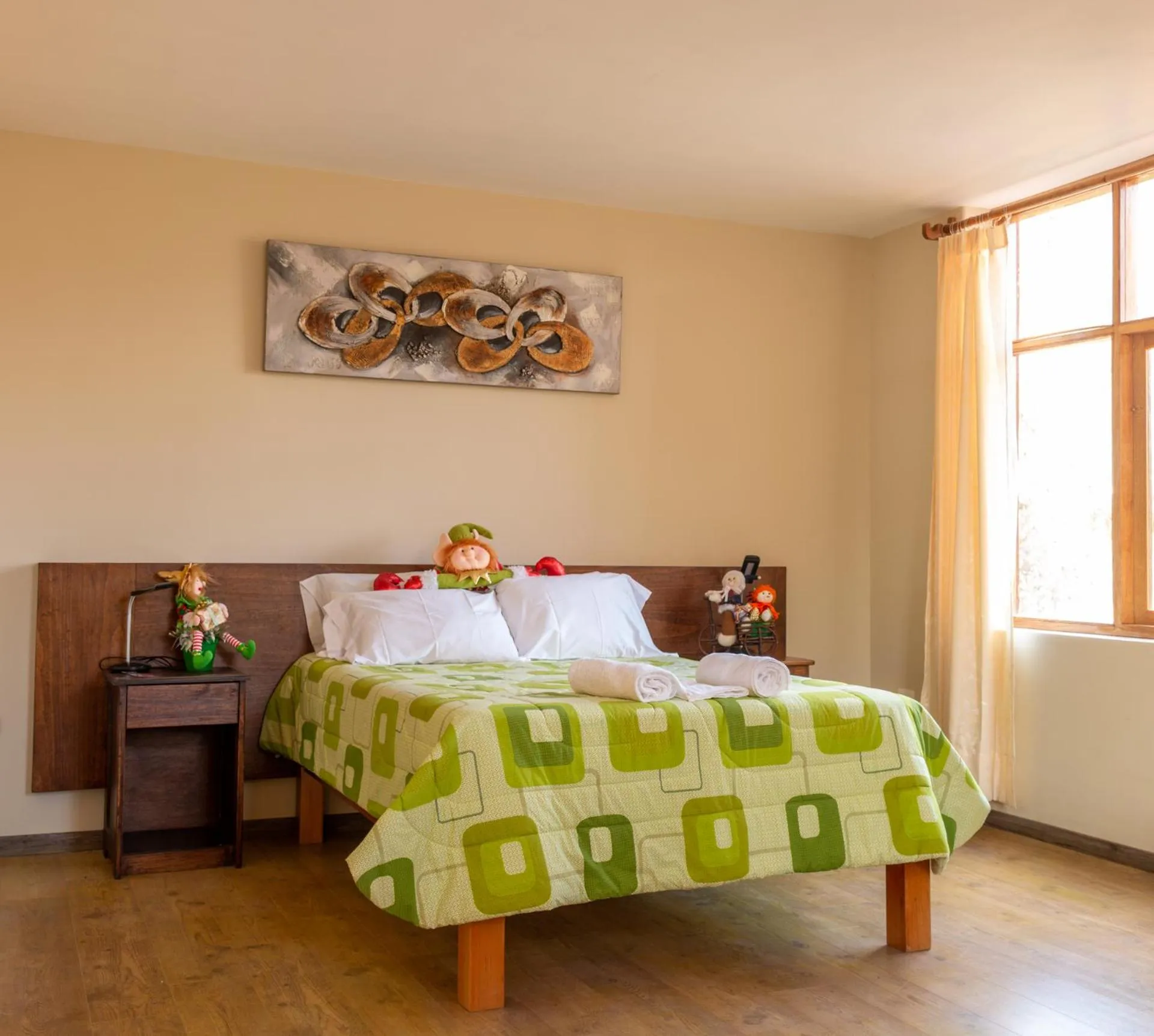 Bed in Allin Illary Eco Hospedaje