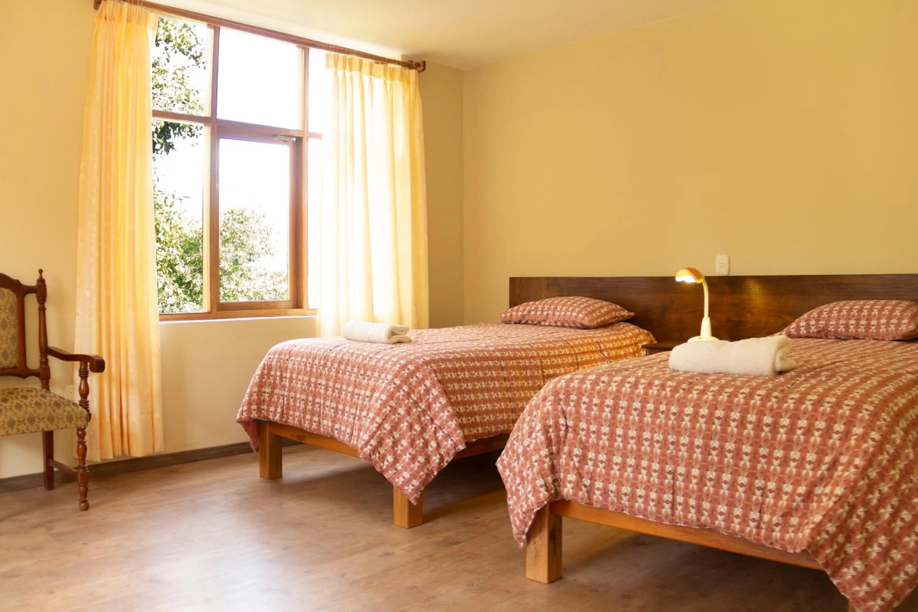 Bed in Allin Illary Eco Hospedaje