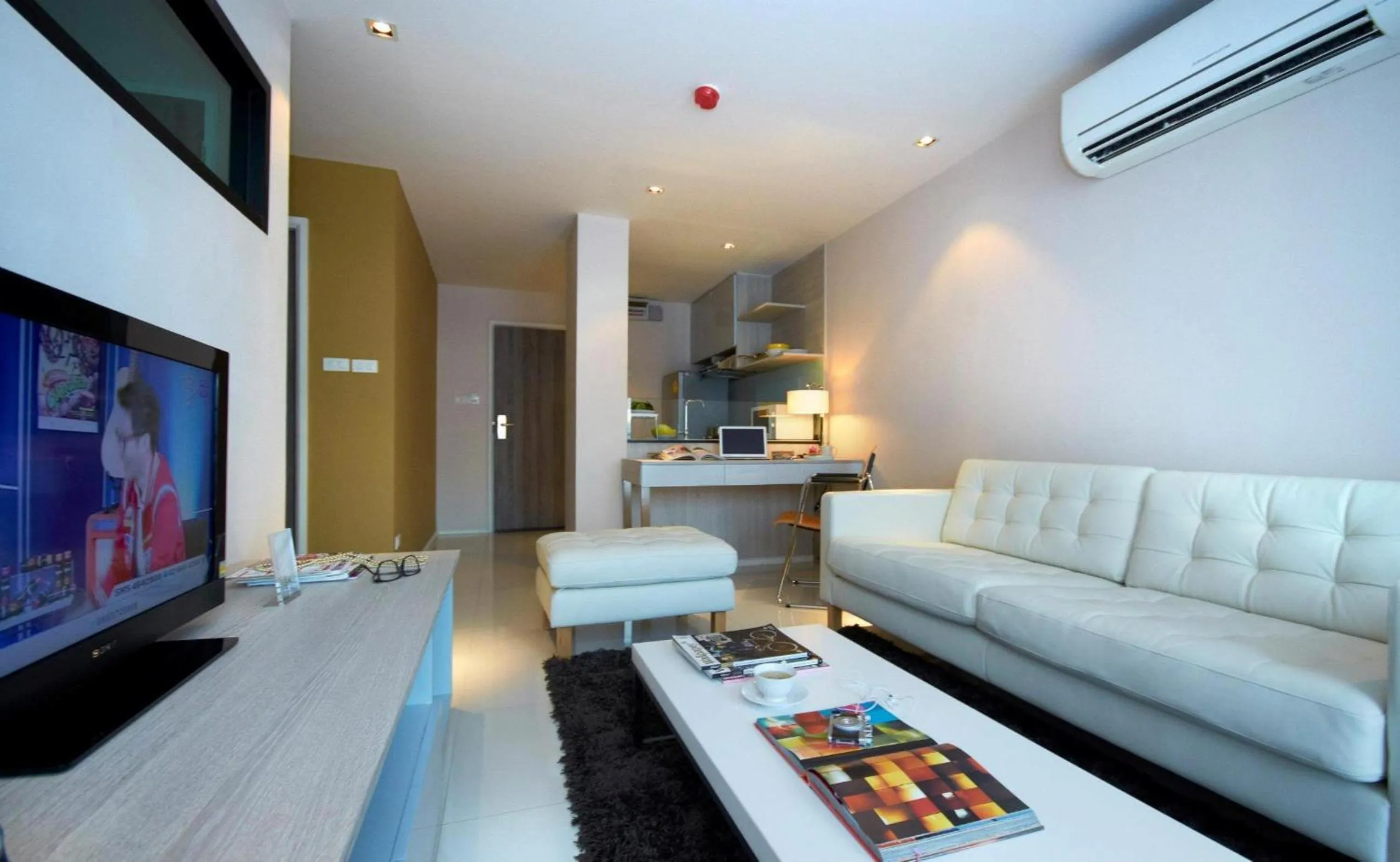 Seating area in The Present Sathorn