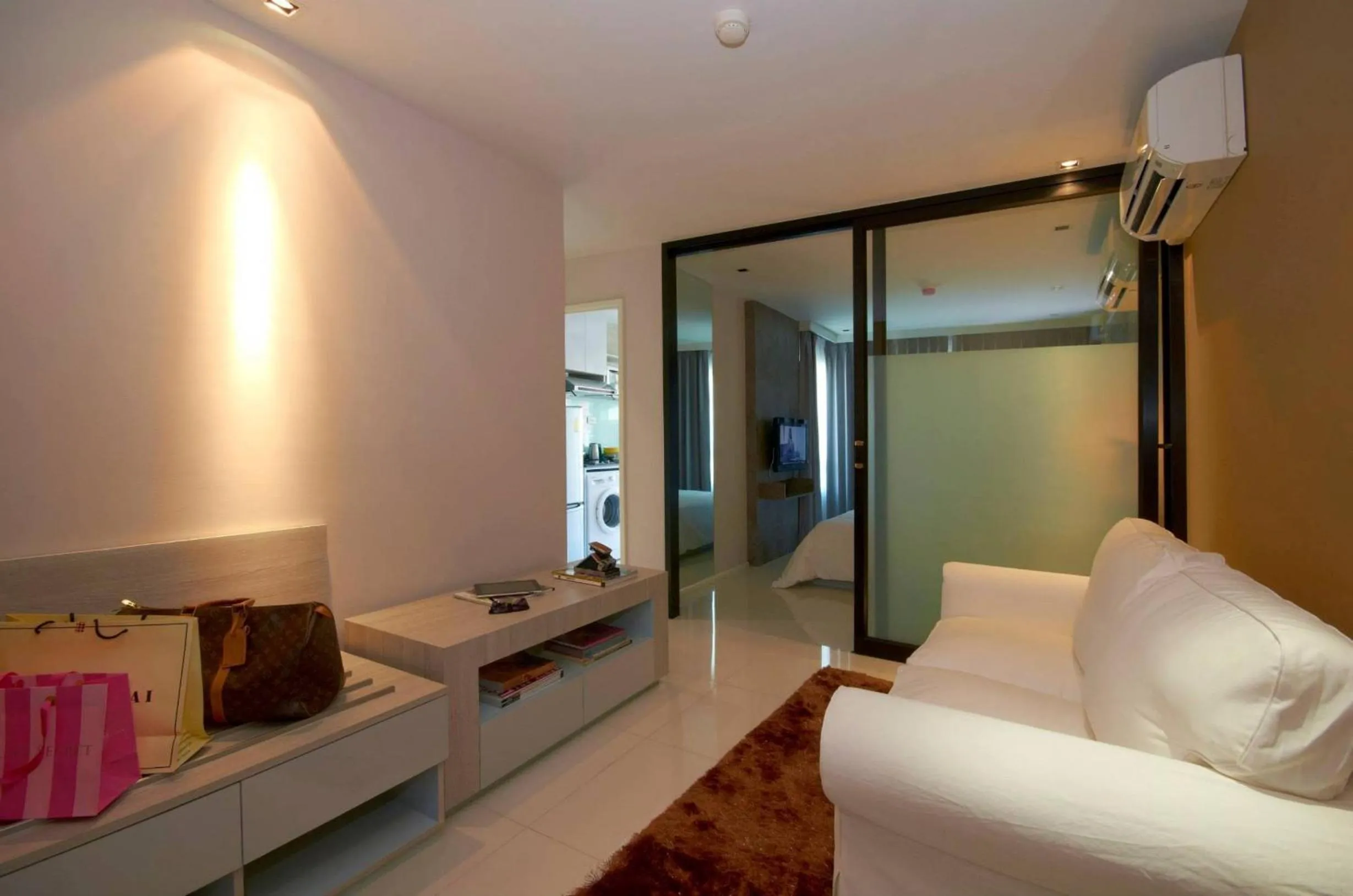 Living room in The Present Sathorn