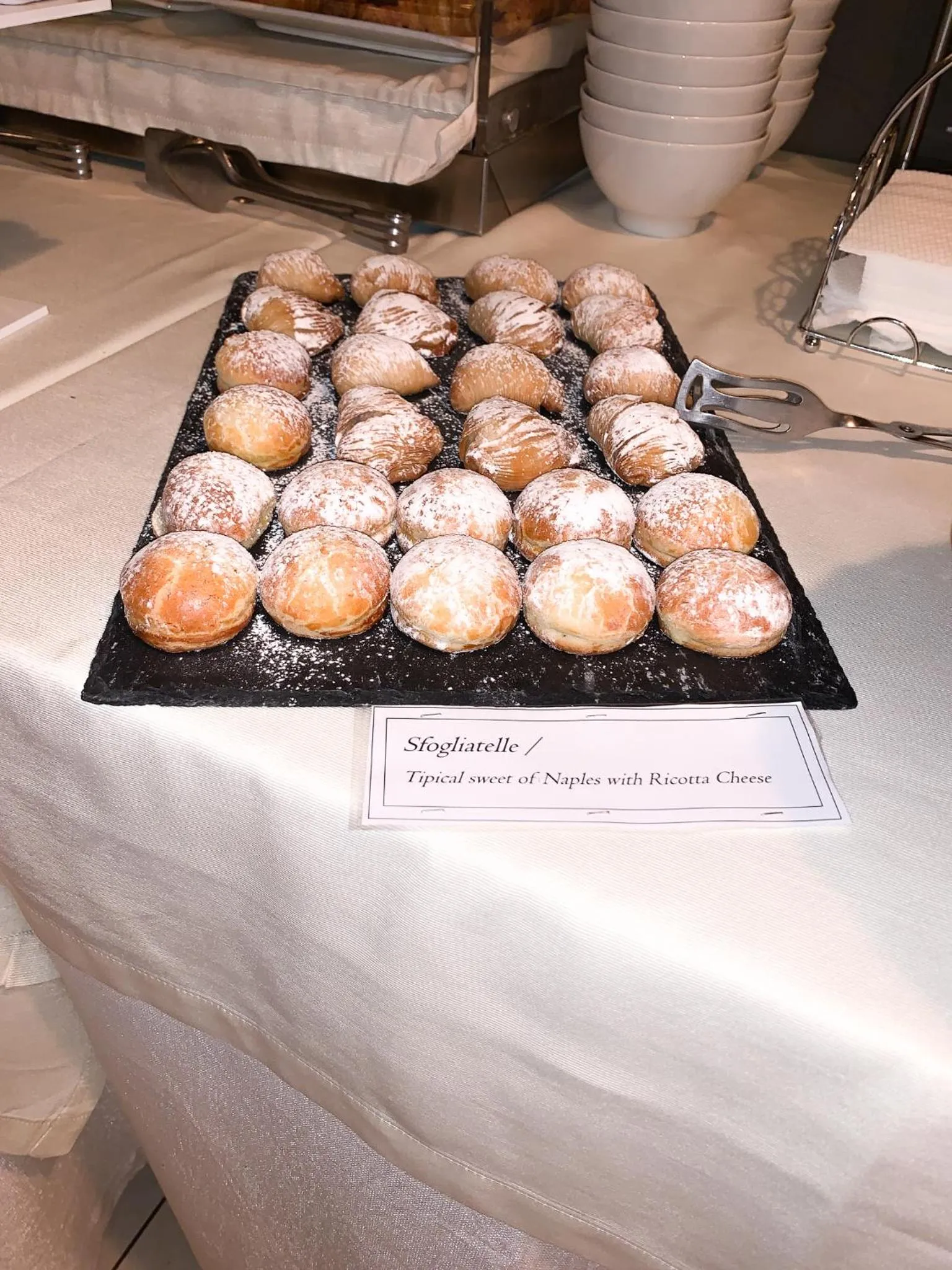 Food in Hotel Masaniello Luxury