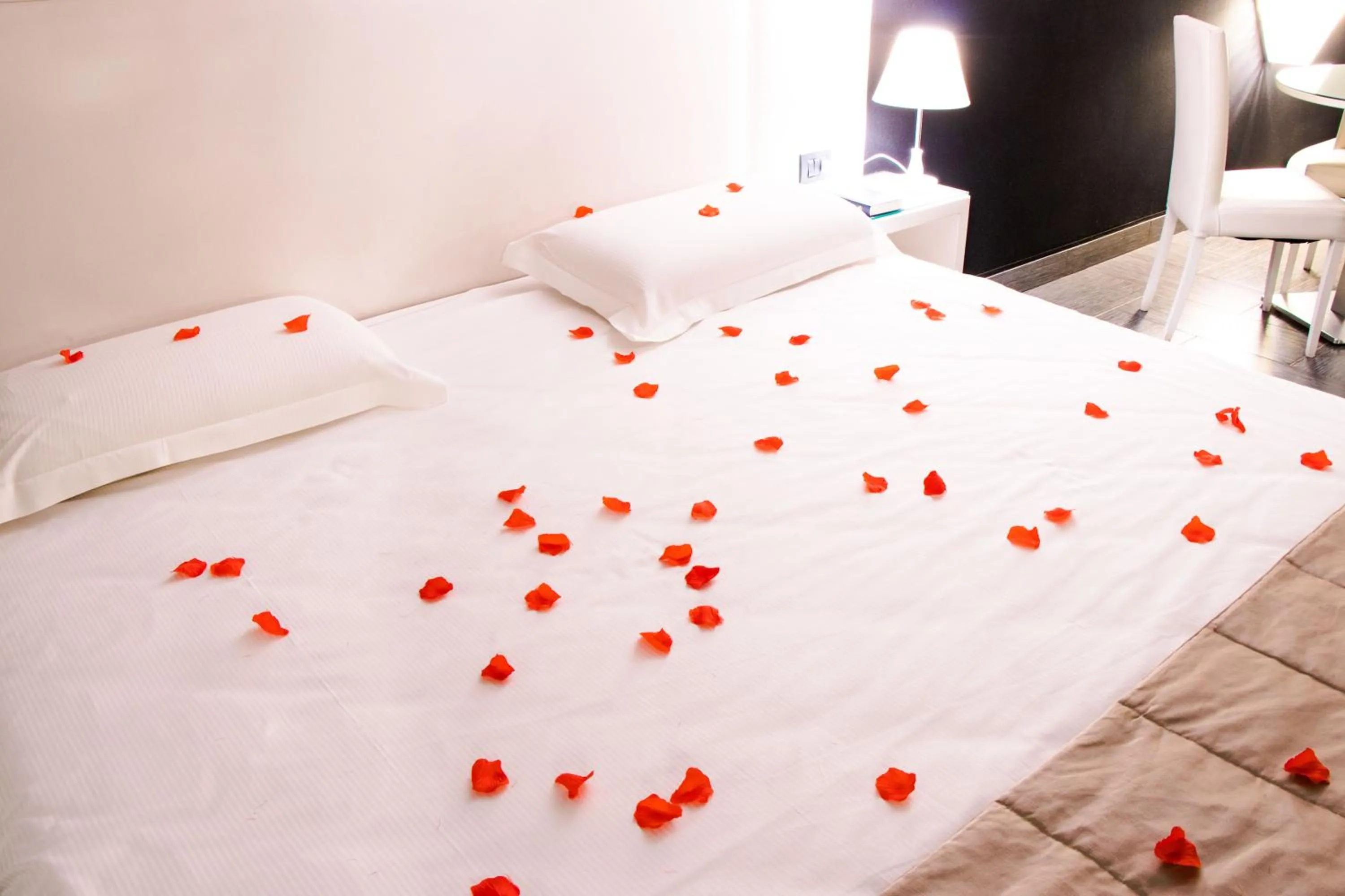 Bed in Hotel Masaniello Luxury