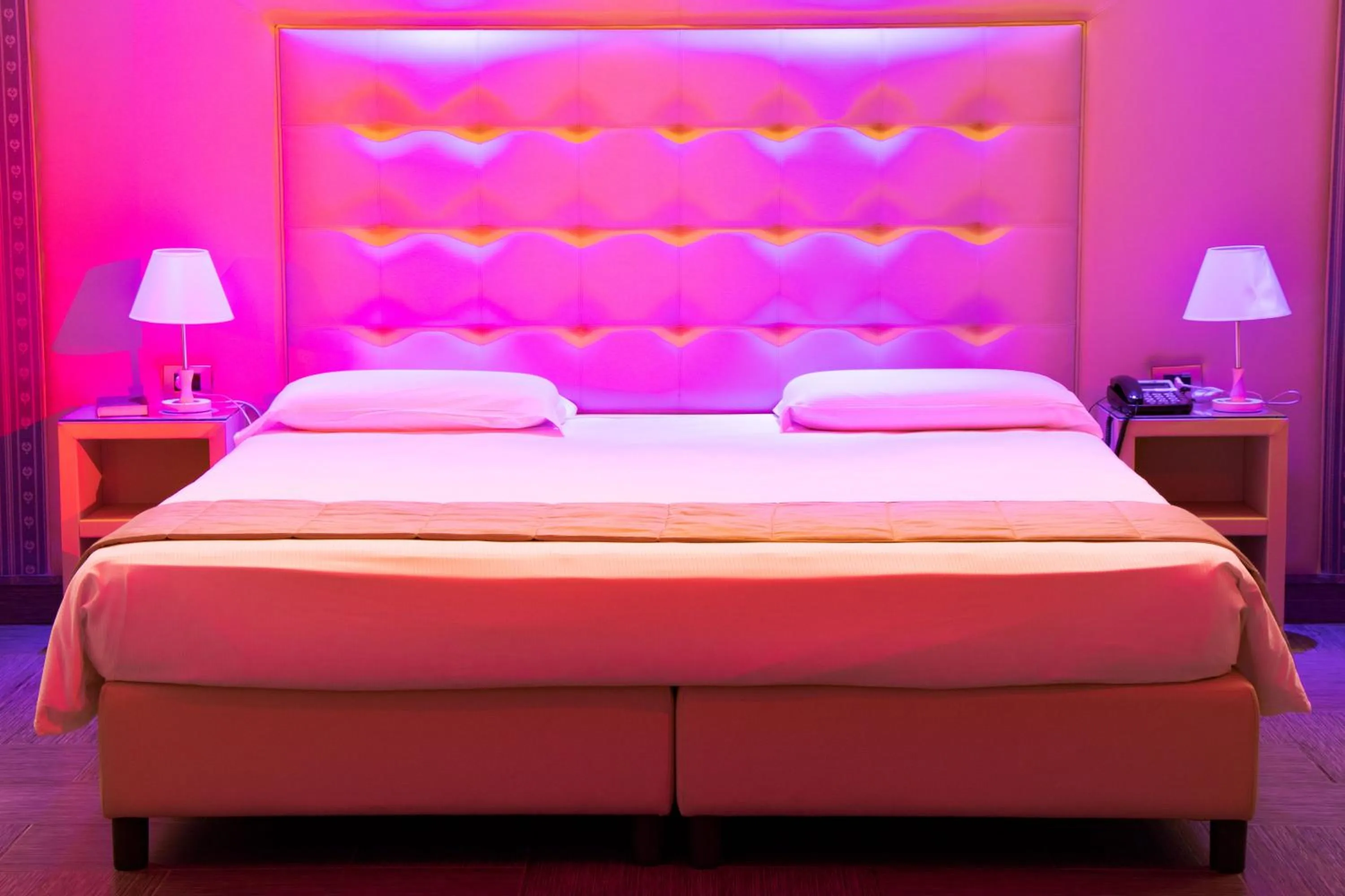 Bed in Hotel Masaniello Luxury