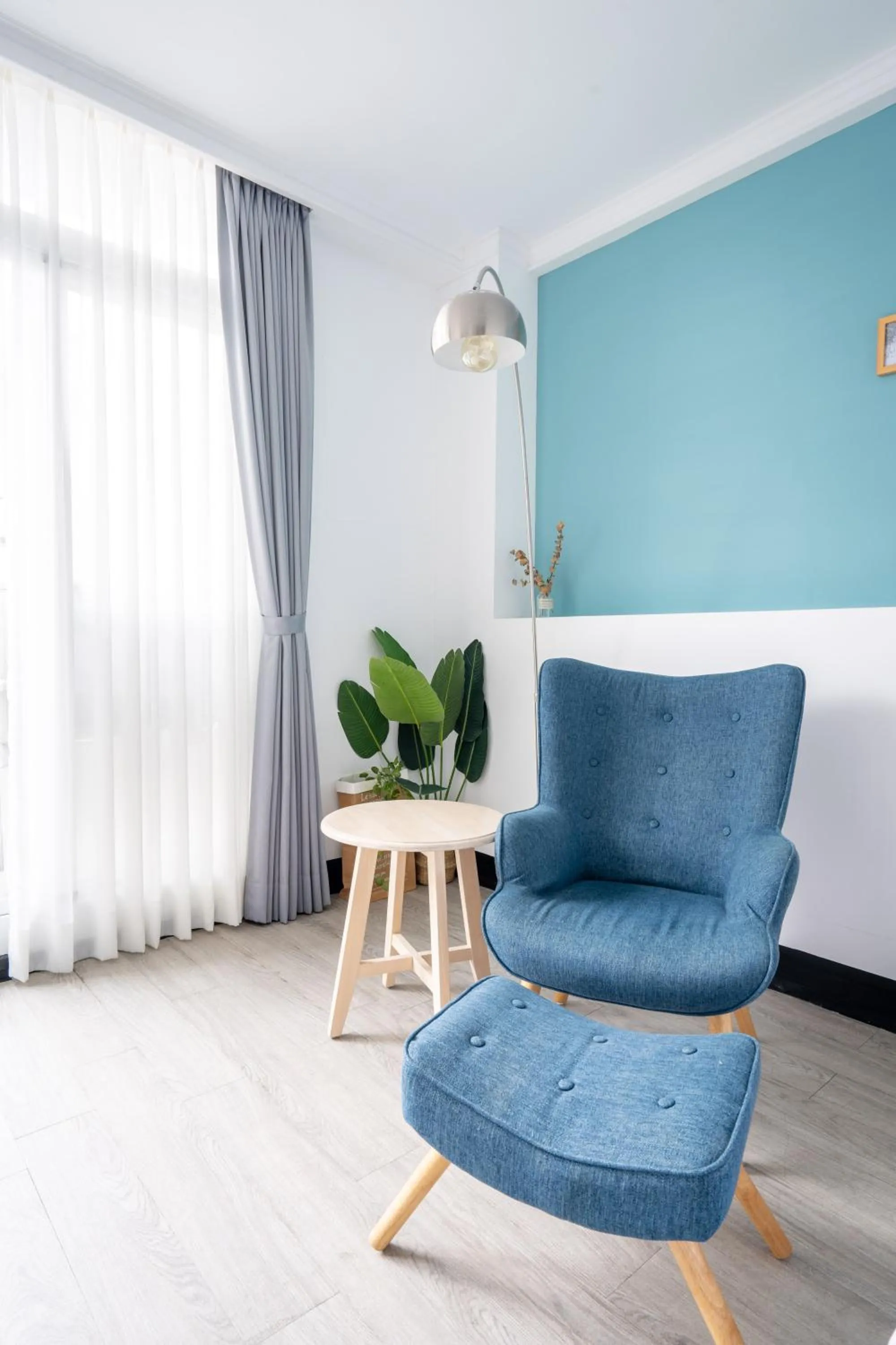 Seating area in Utopia Hostel