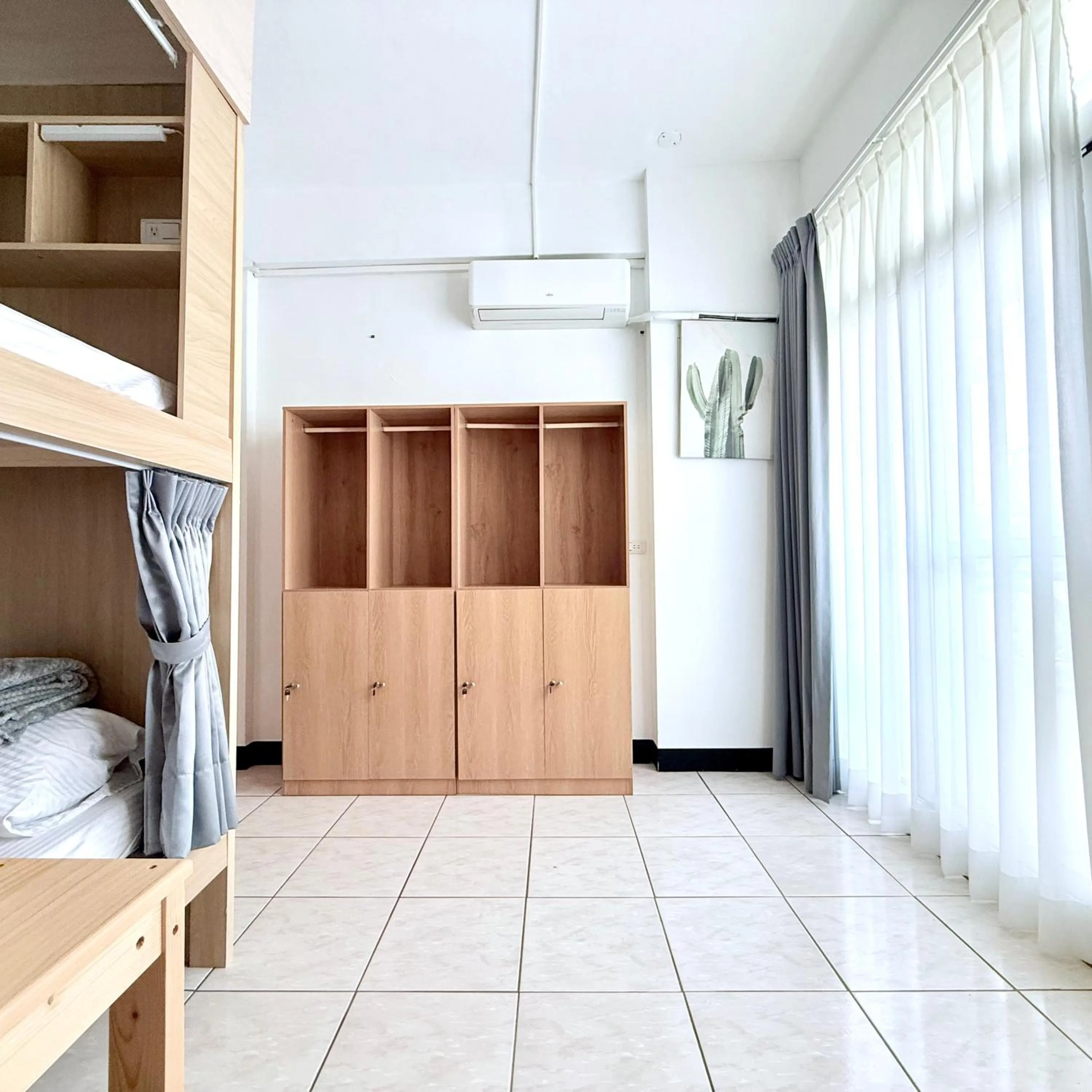 bunk bed in Utopia Hostel