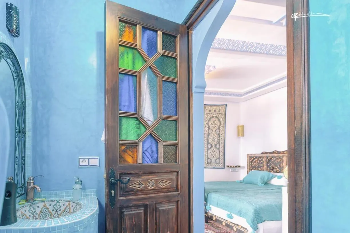 Bathroom, Bed in Dar Rafik