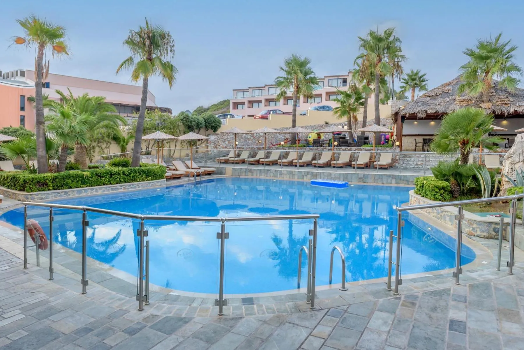 Swimming pool in Eurohotel Theo Hotel