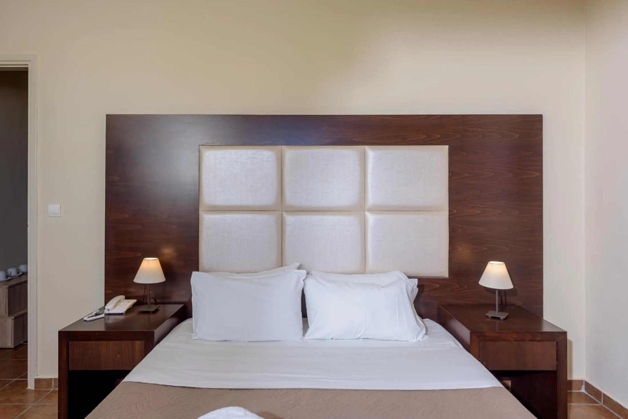 Bed in Eurohotel Theo Hotel