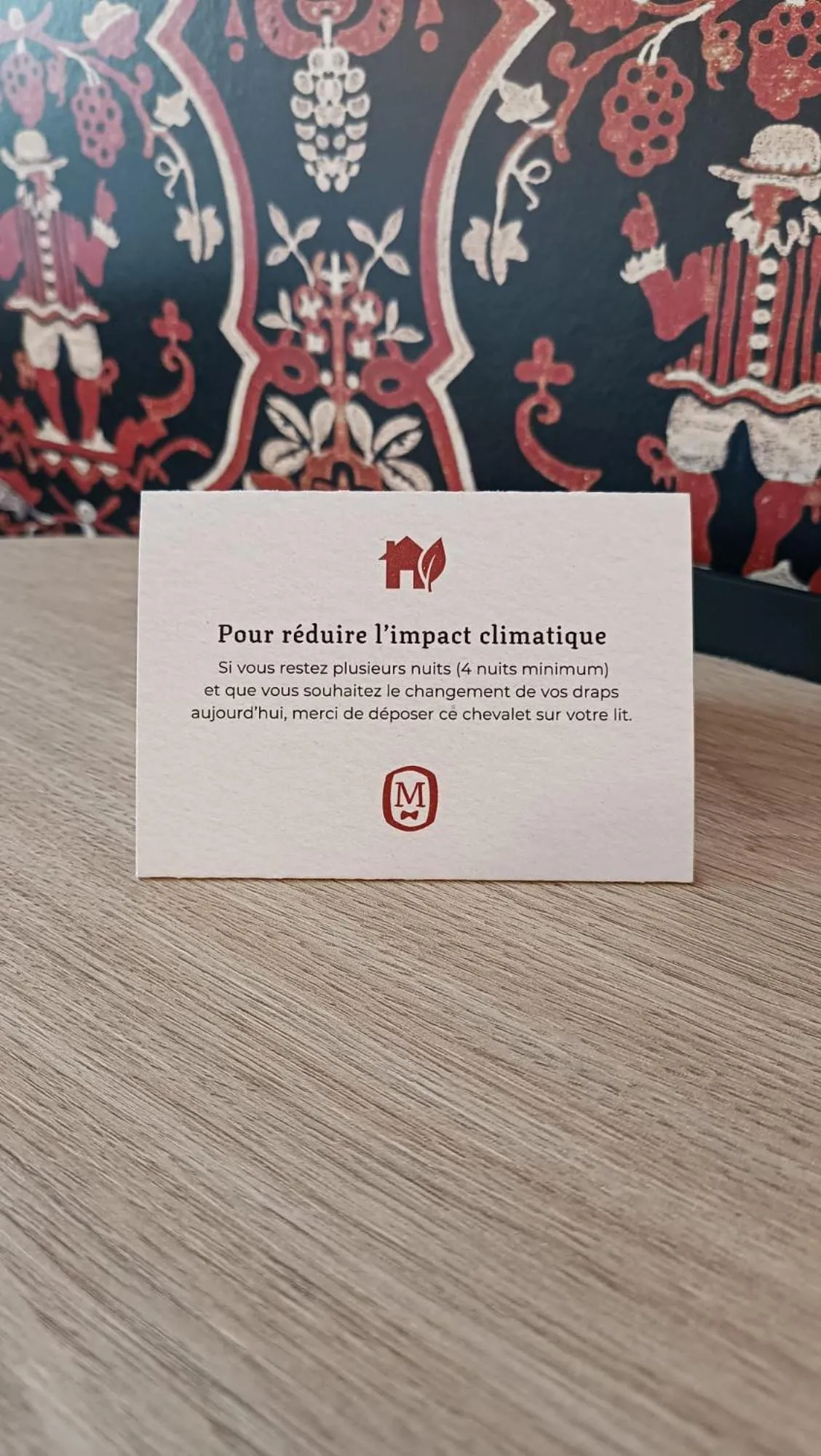 Bed in Logis Hotel L'Ours de Mutzig