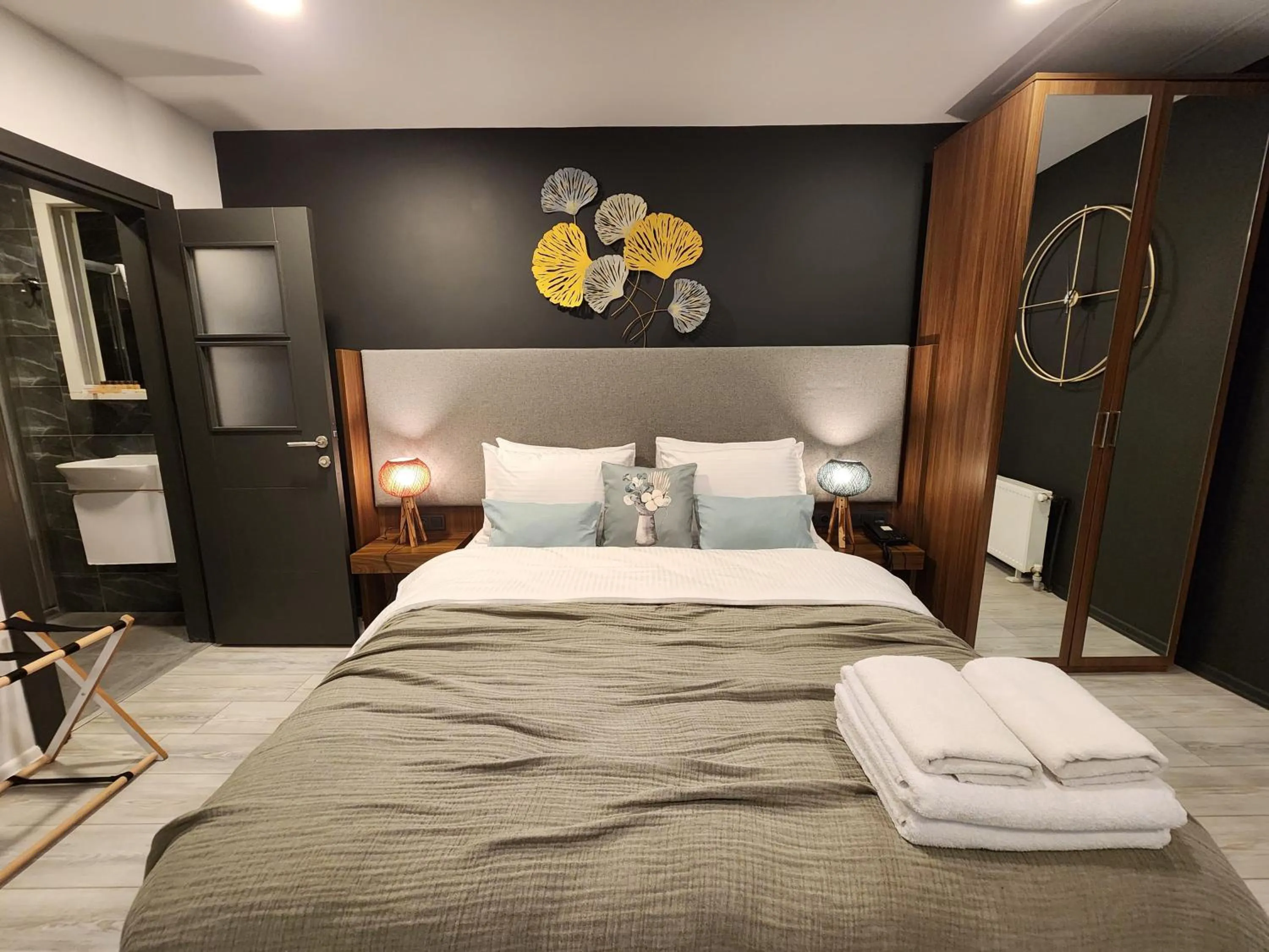 Bed in Taksim Landhouse Hotel