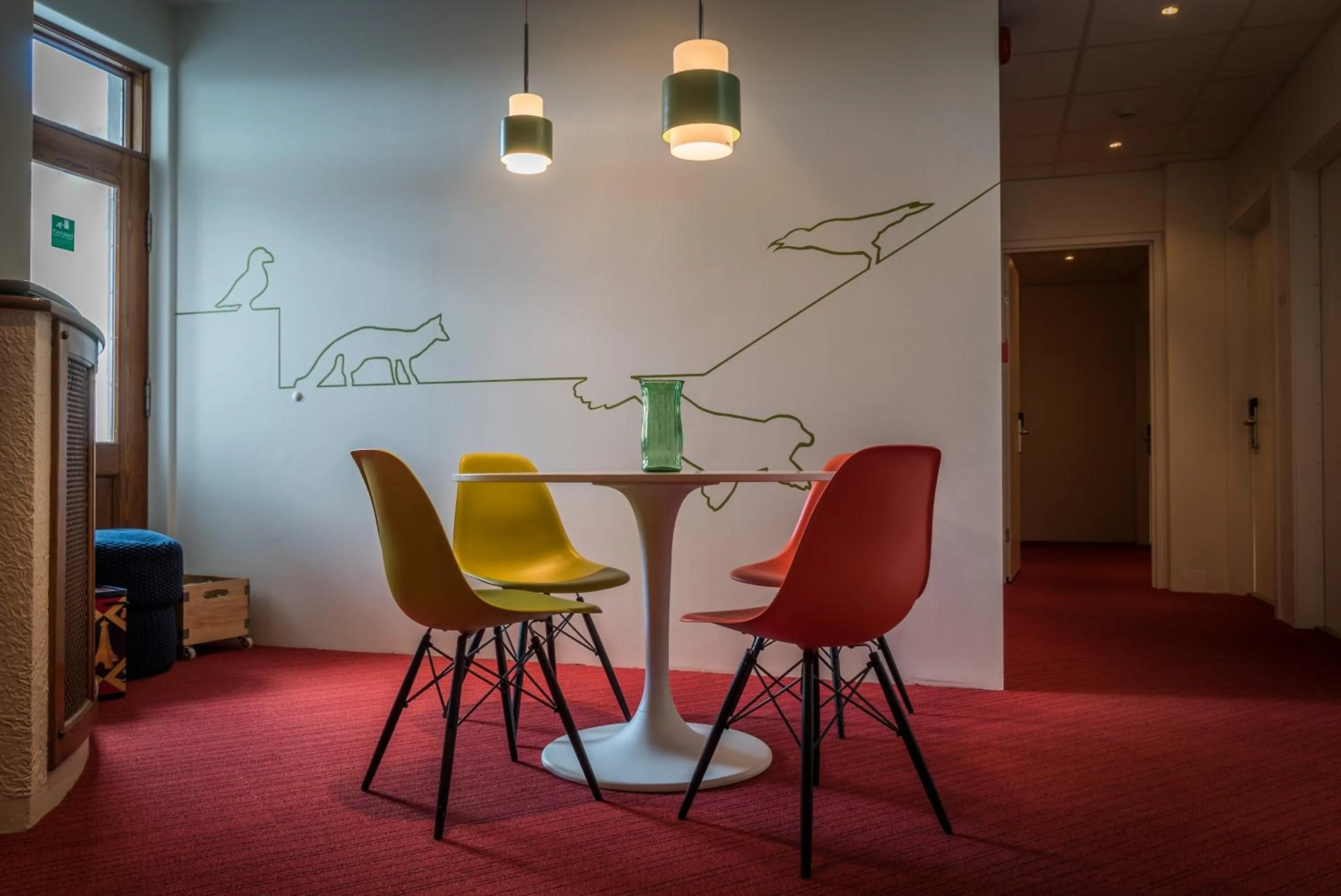 Seating area in Hotel Isafjordur - Horn