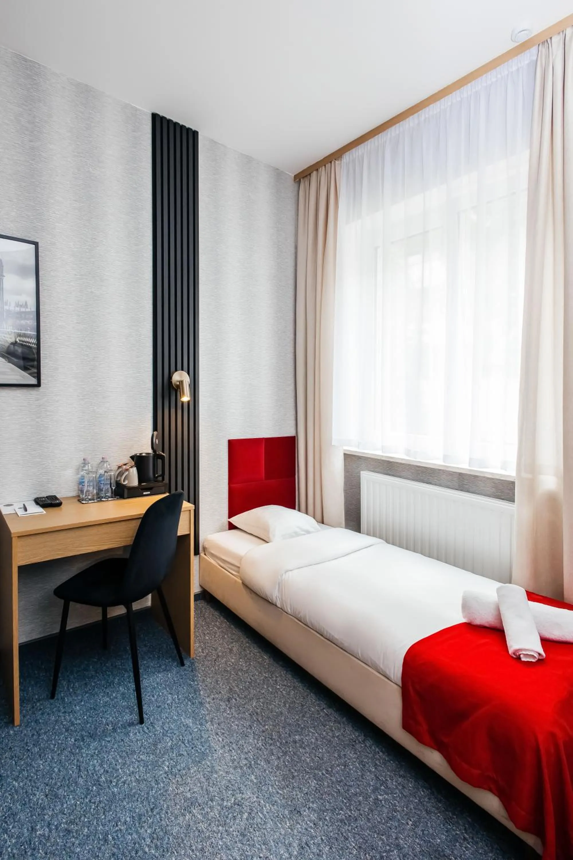 Bed in Elegant Apartments