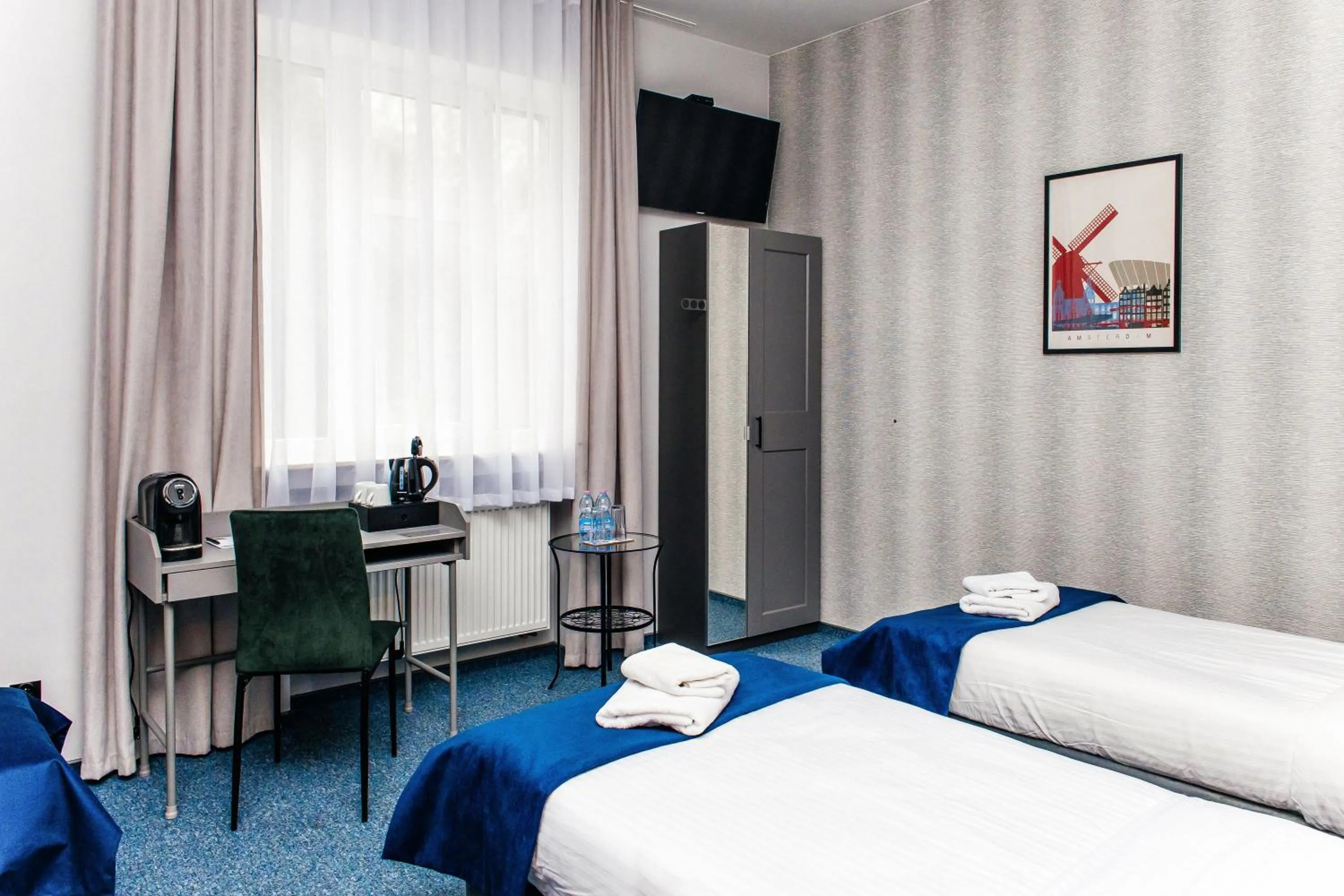 Bed in Elegant Apartments