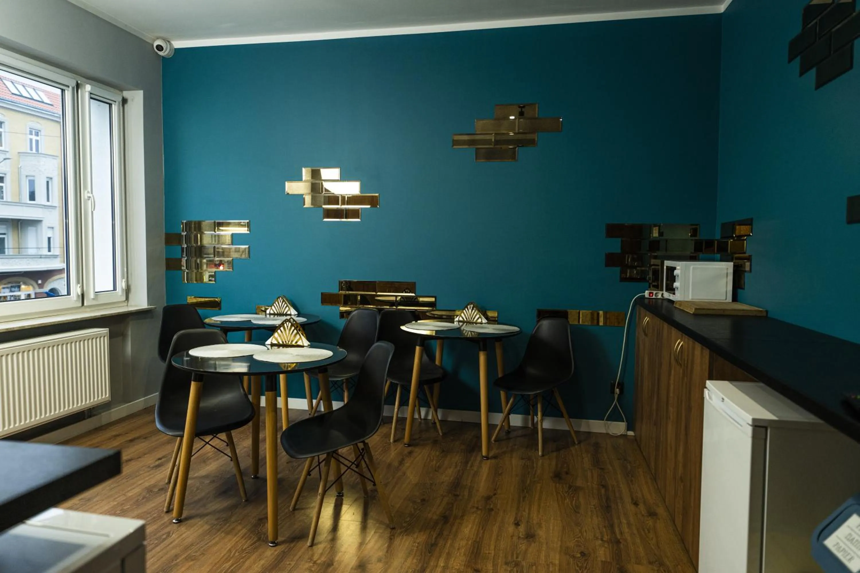 Kitchen or kitchenette in Elegant Apartments