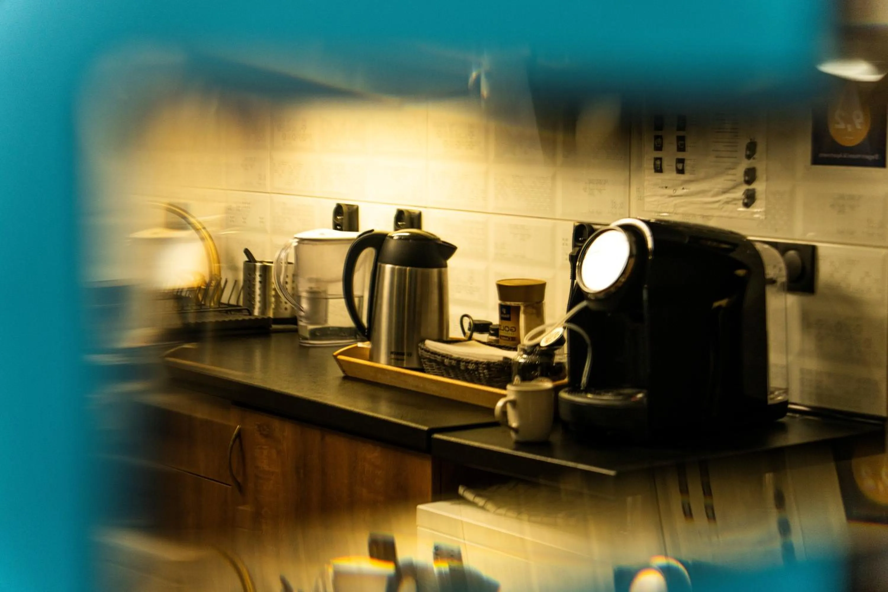 Coffee/tea facilities in Elegant Apartments