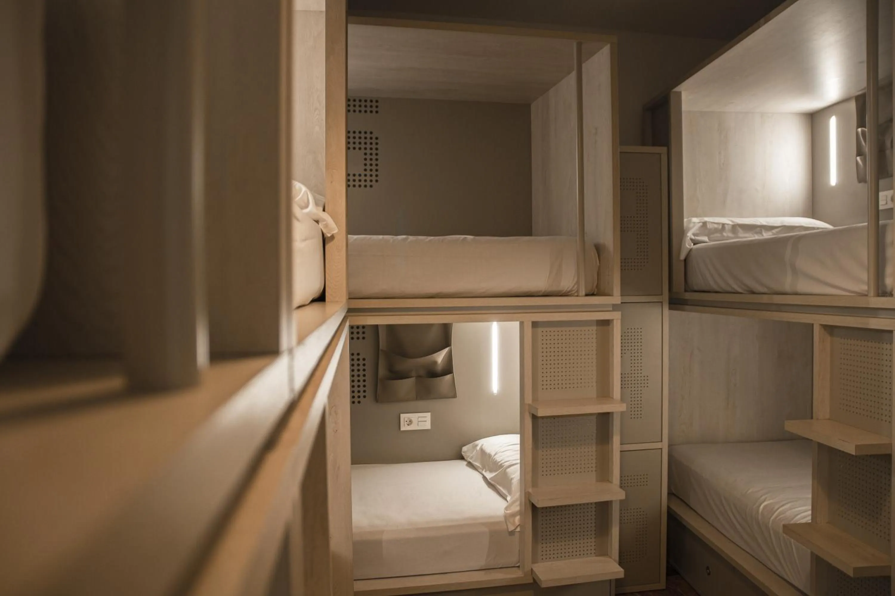 Bed in room00 Salvador Hostel