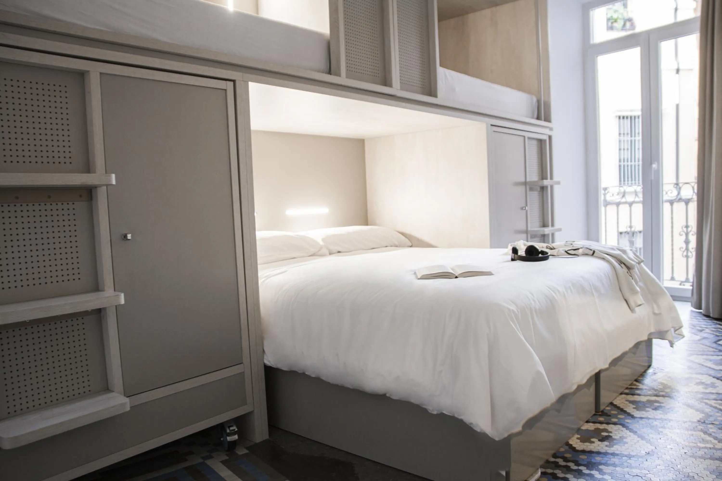 Bed in room00 Salvador Hostel