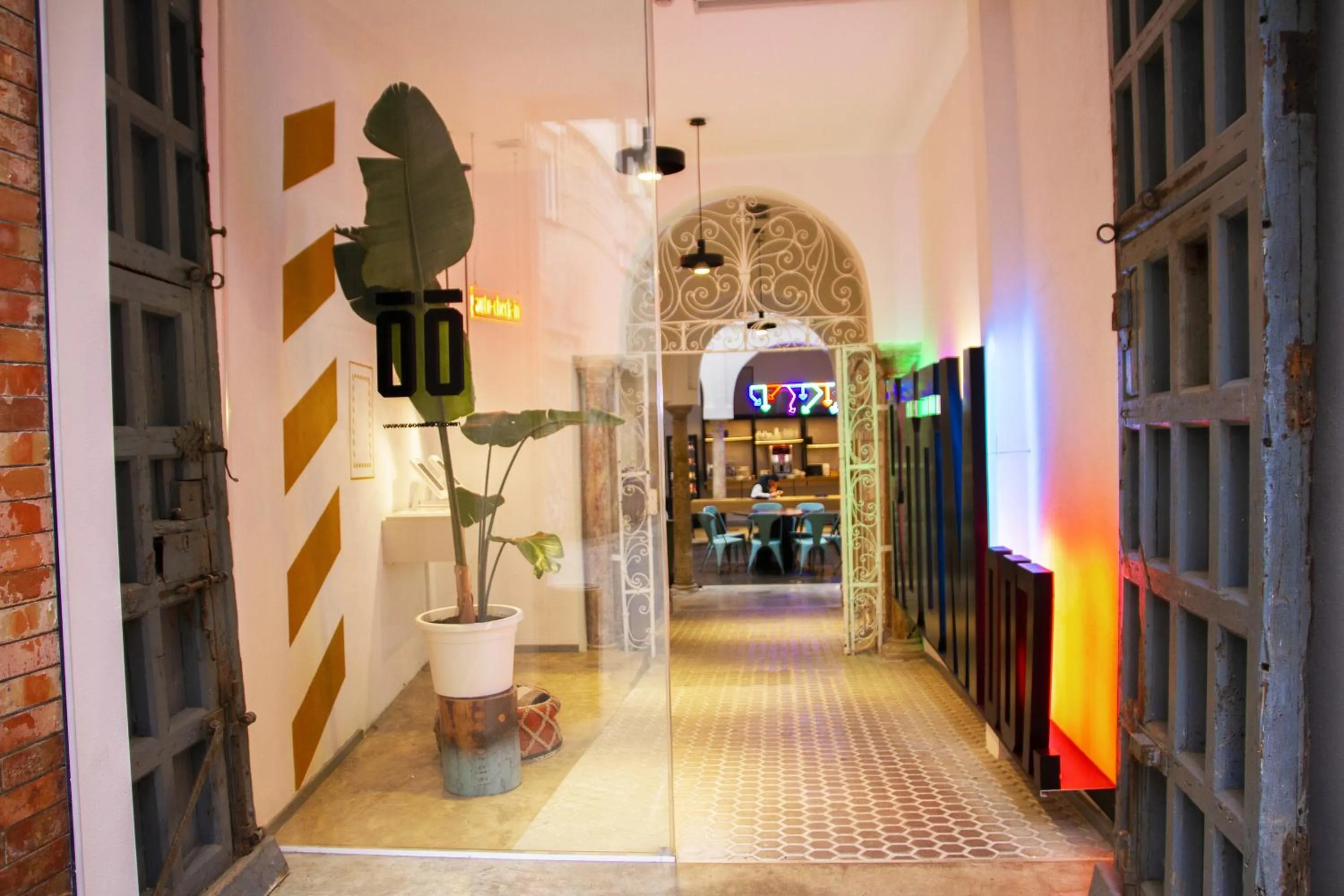 Lobby or reception in room00 Salvador Hostel