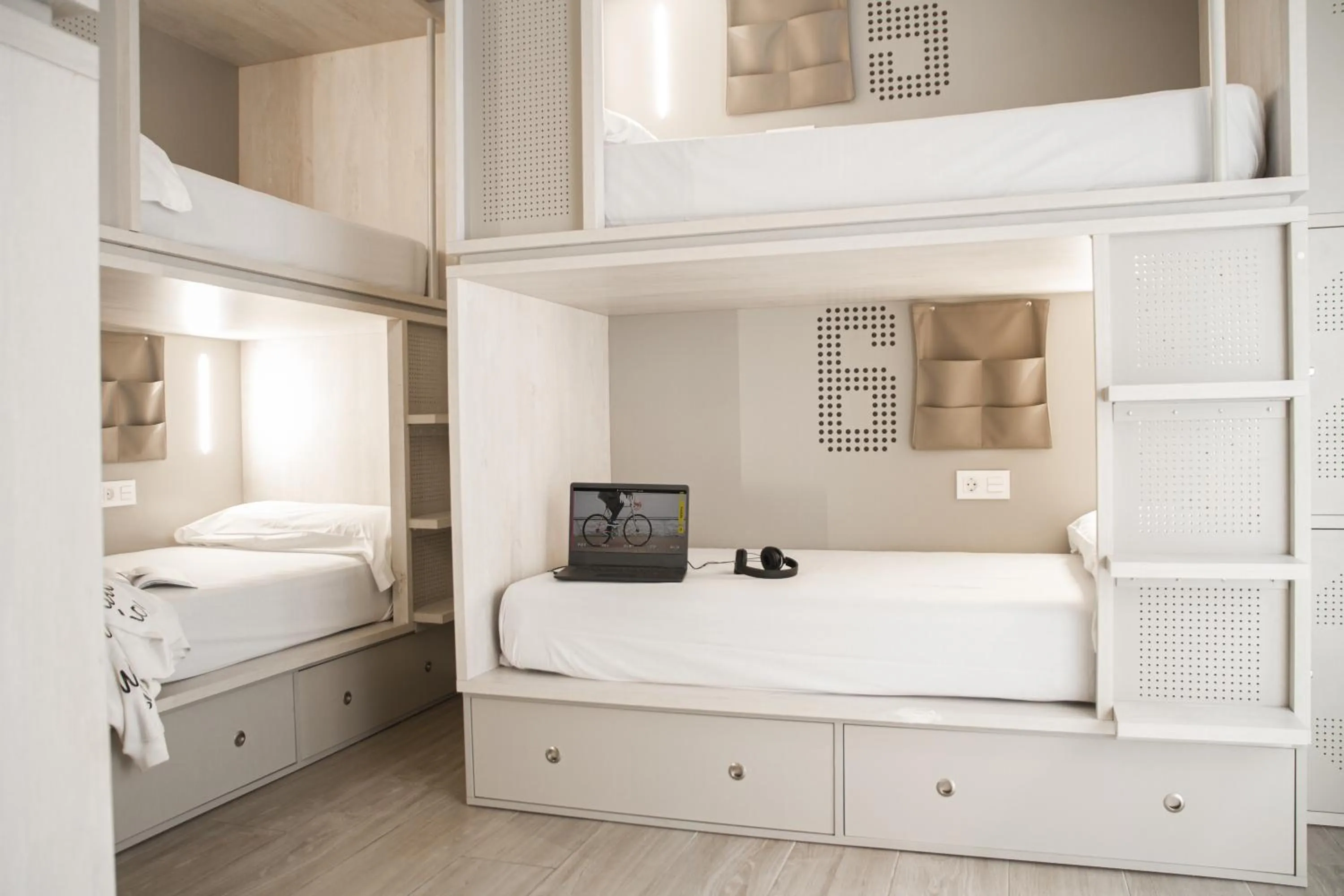 Bed in room00 Salvador Hostel