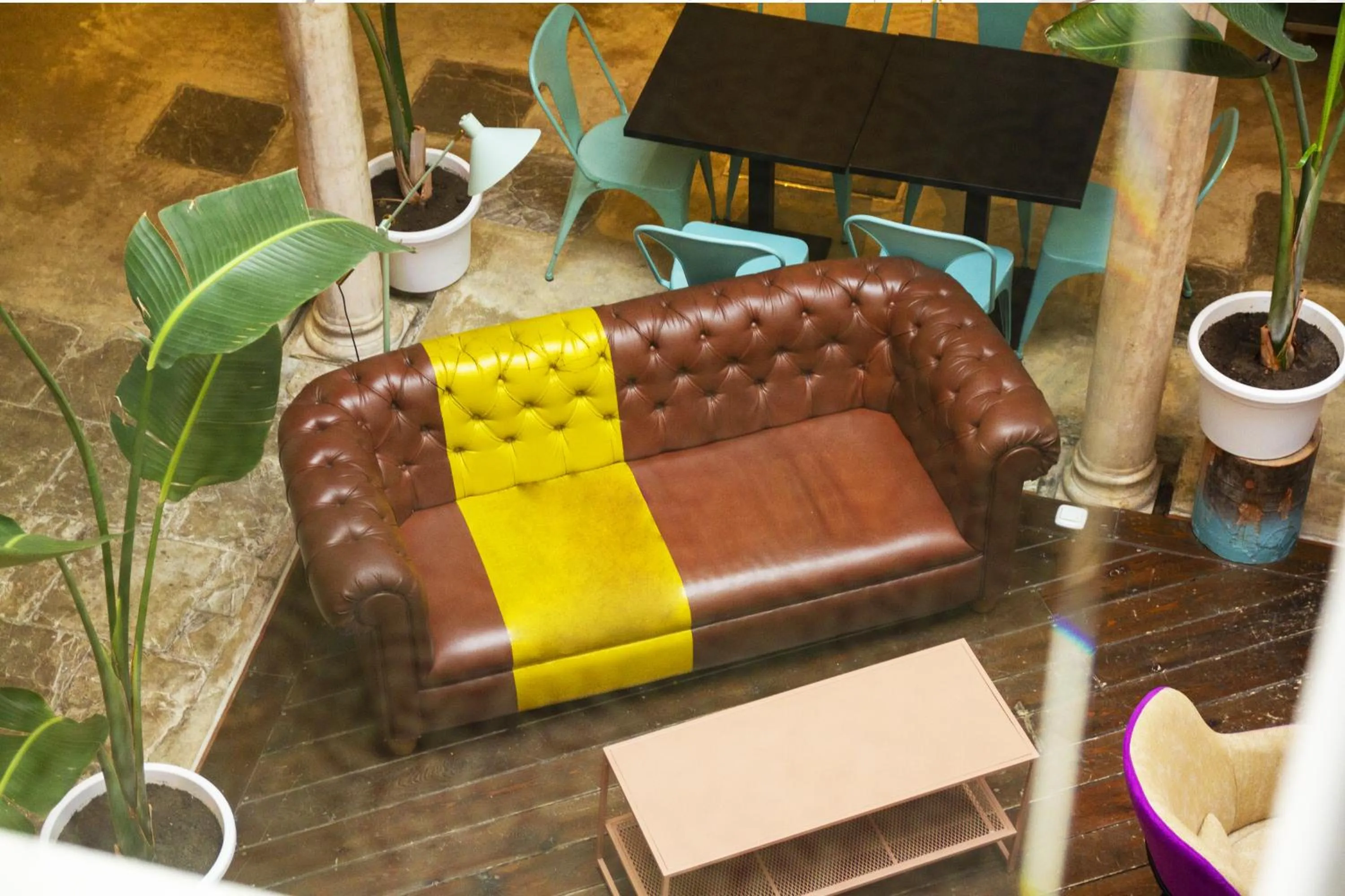 Living room in room00 Salvador Hostel