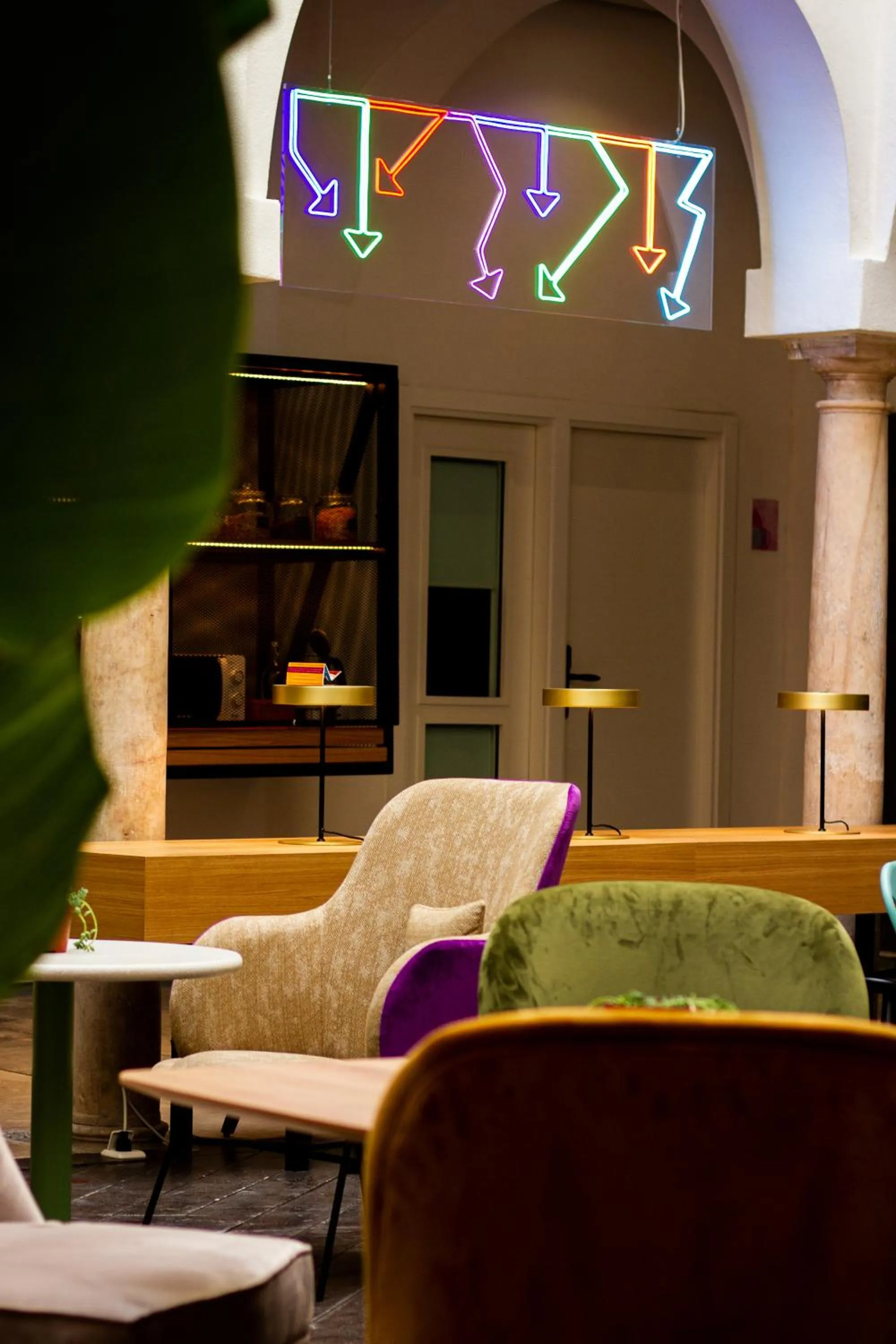 Living room in room00 Salvador Hostel