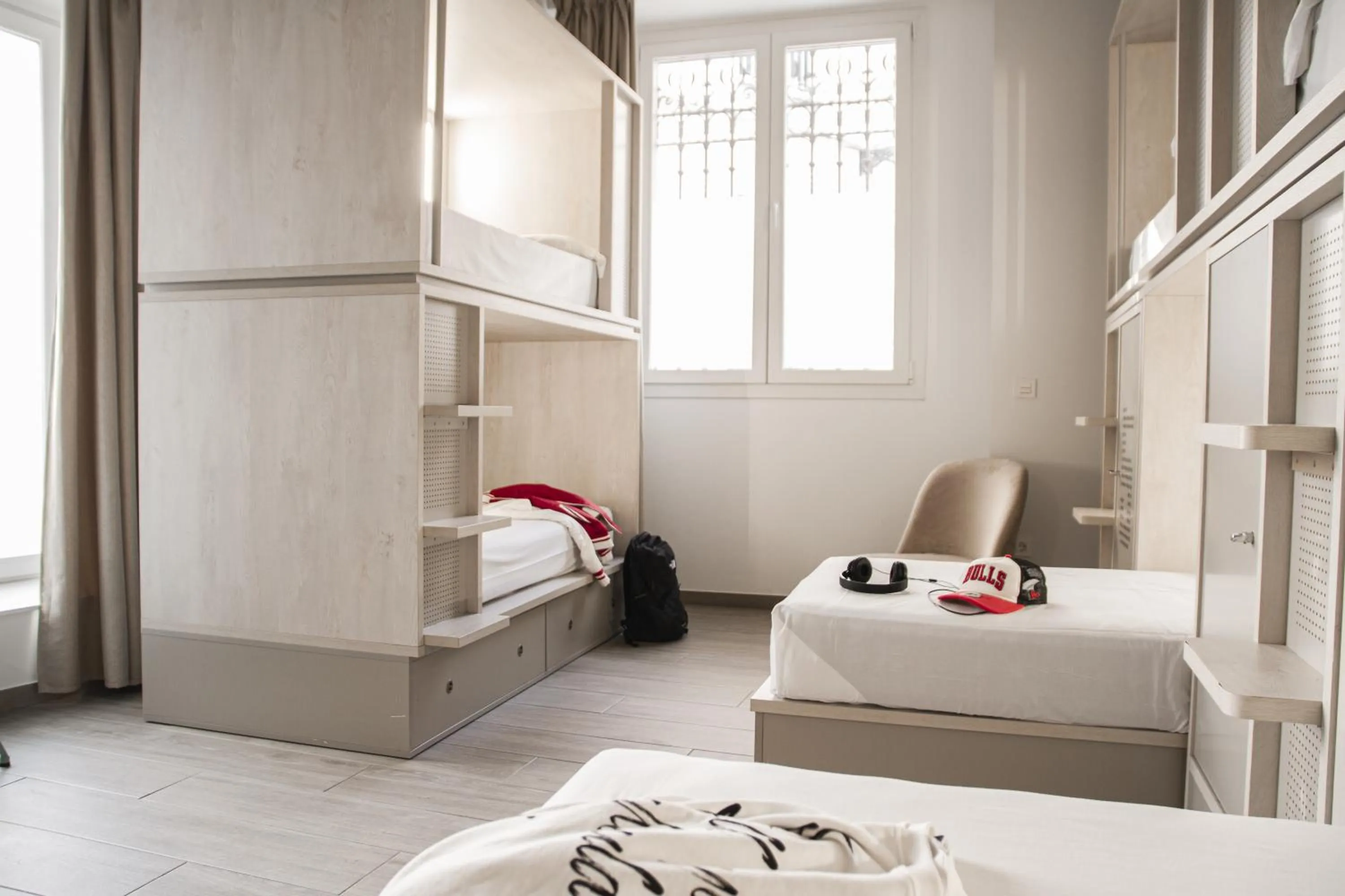 Bed in room00 Salvador Hostel