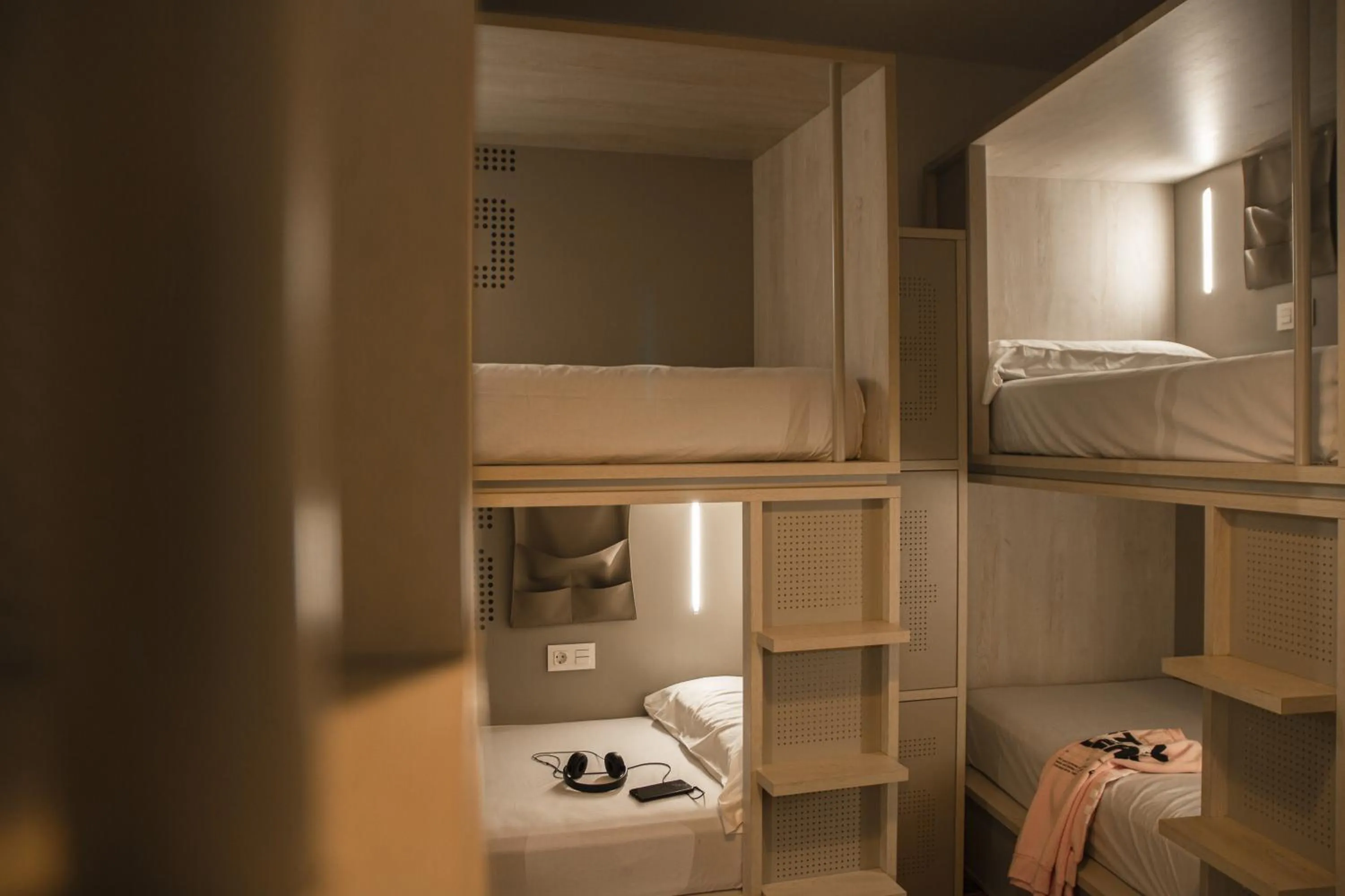 Bed in room00 Salvador Hostel