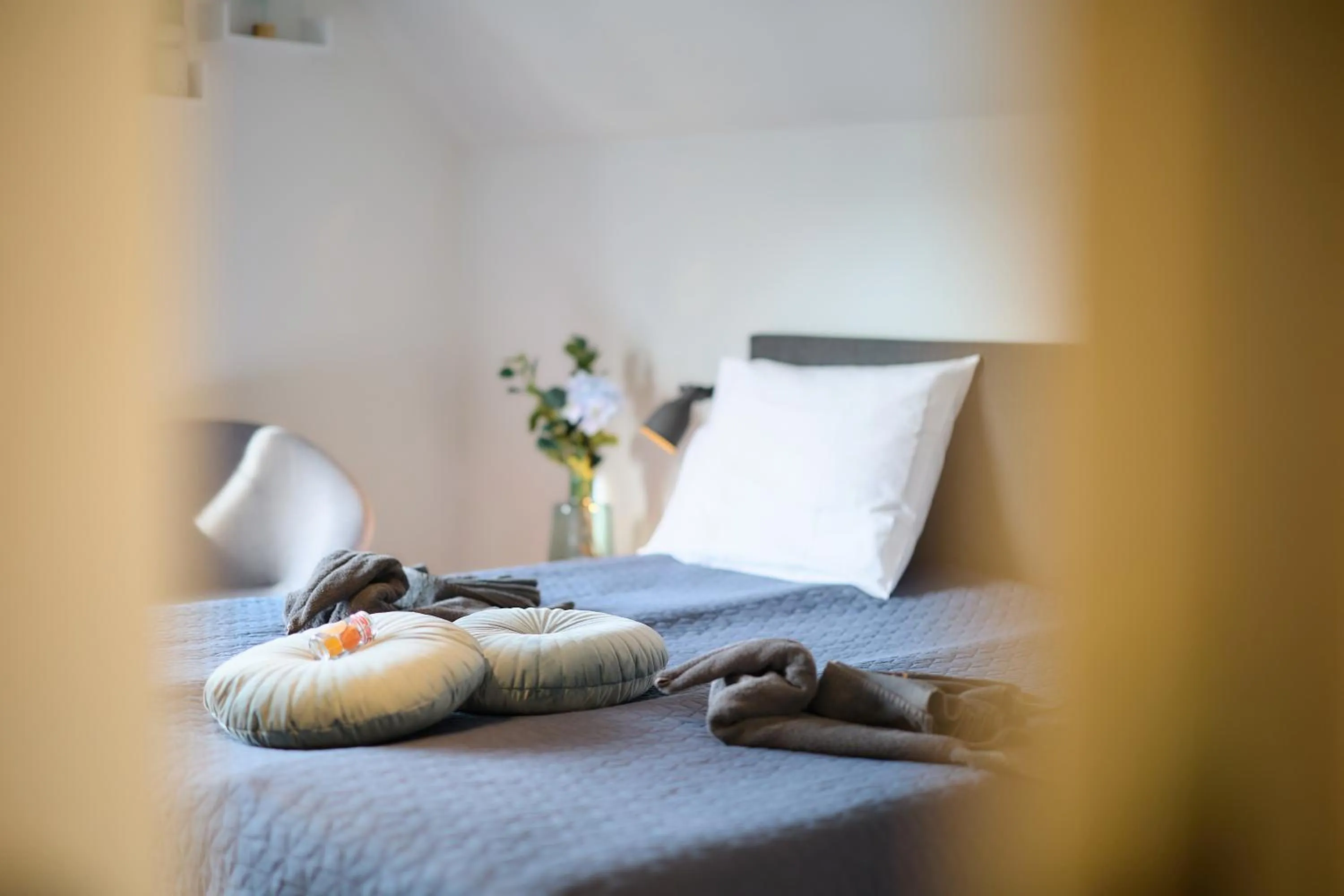 Bed in Villa Cecha B&b &Wellness