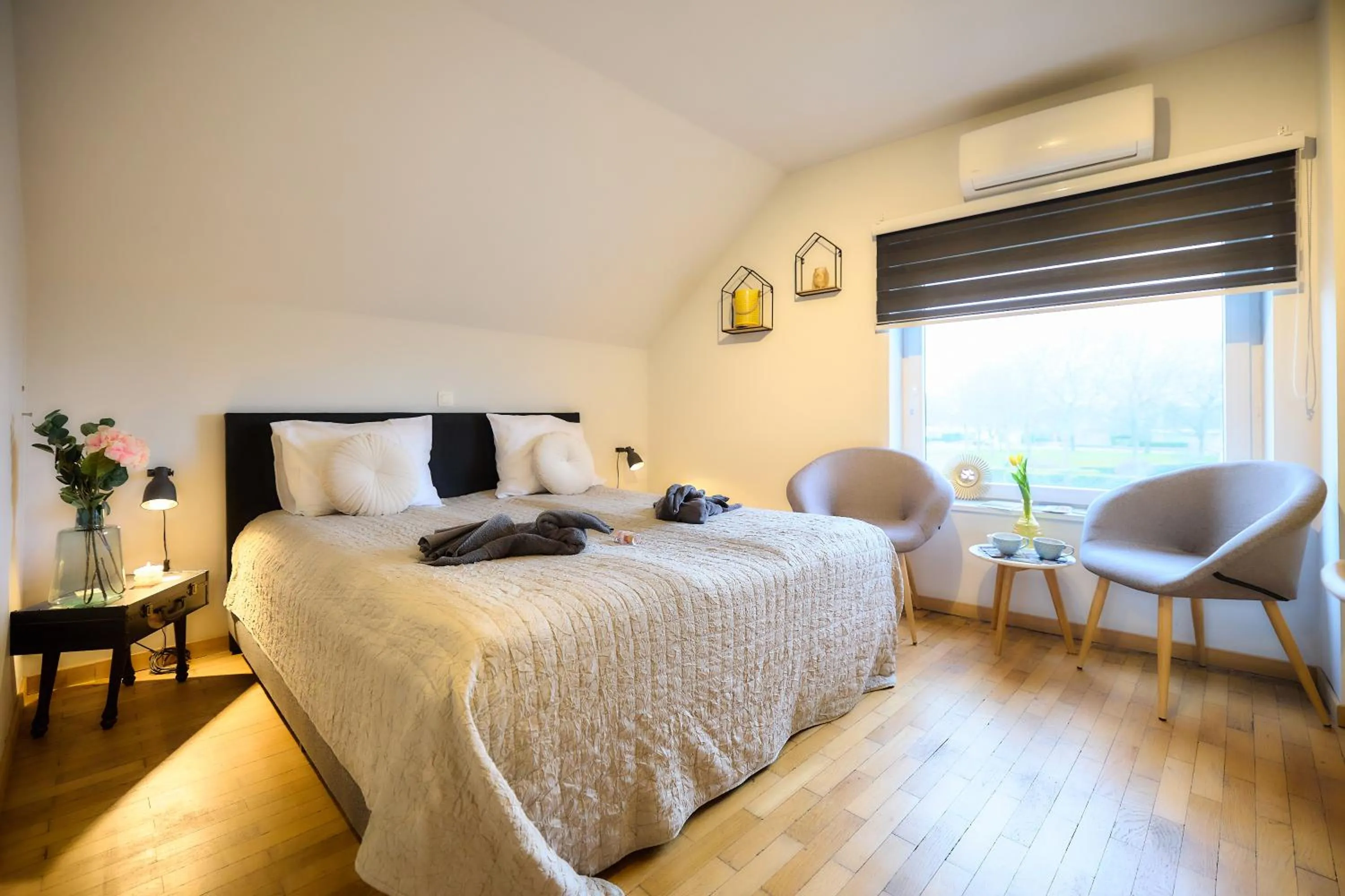 Bed in Villa Cecha B&b &Wellness