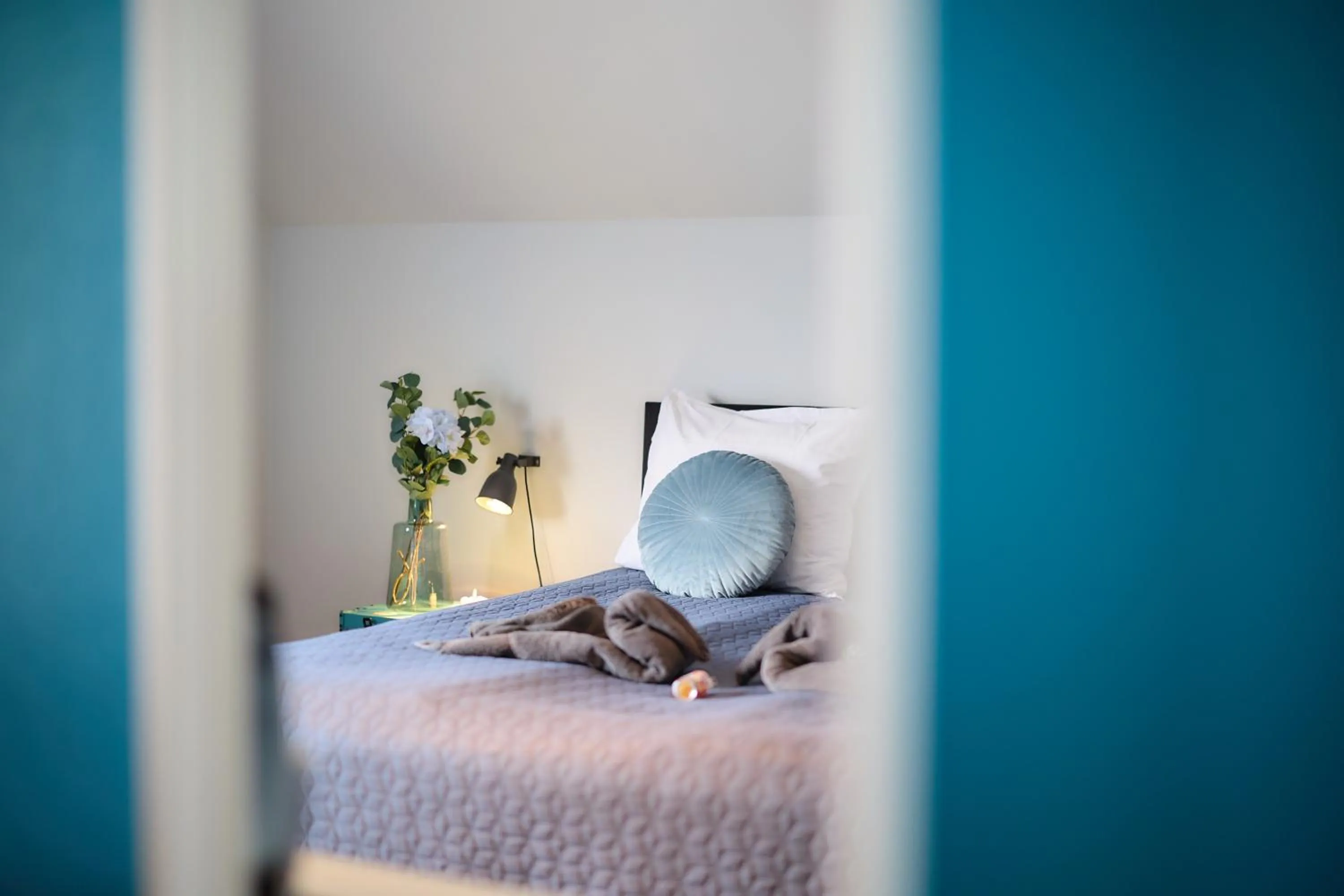 Bed in Villa Cecha B&b &Wellness