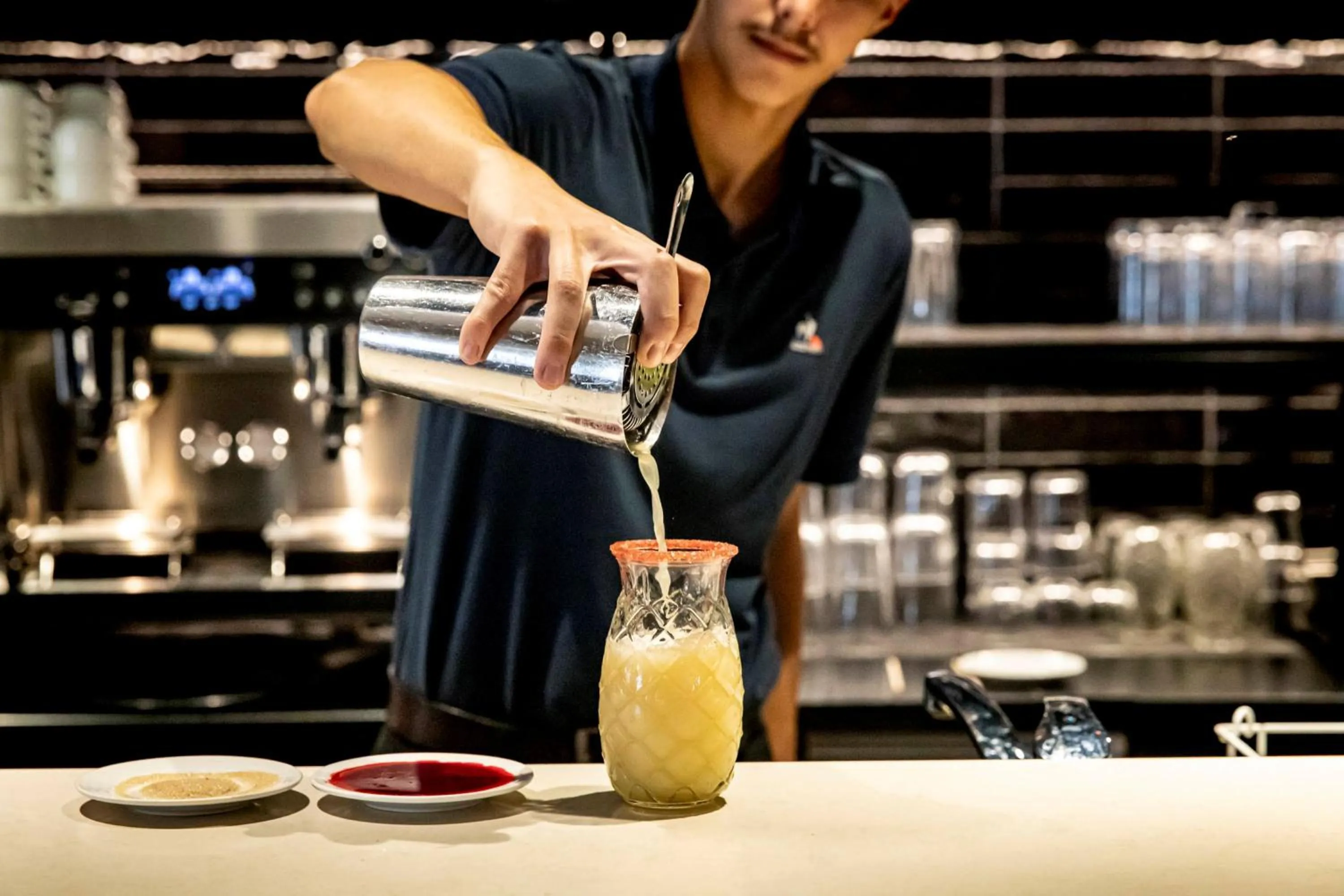 Lounge or bar in Novotel Beaune