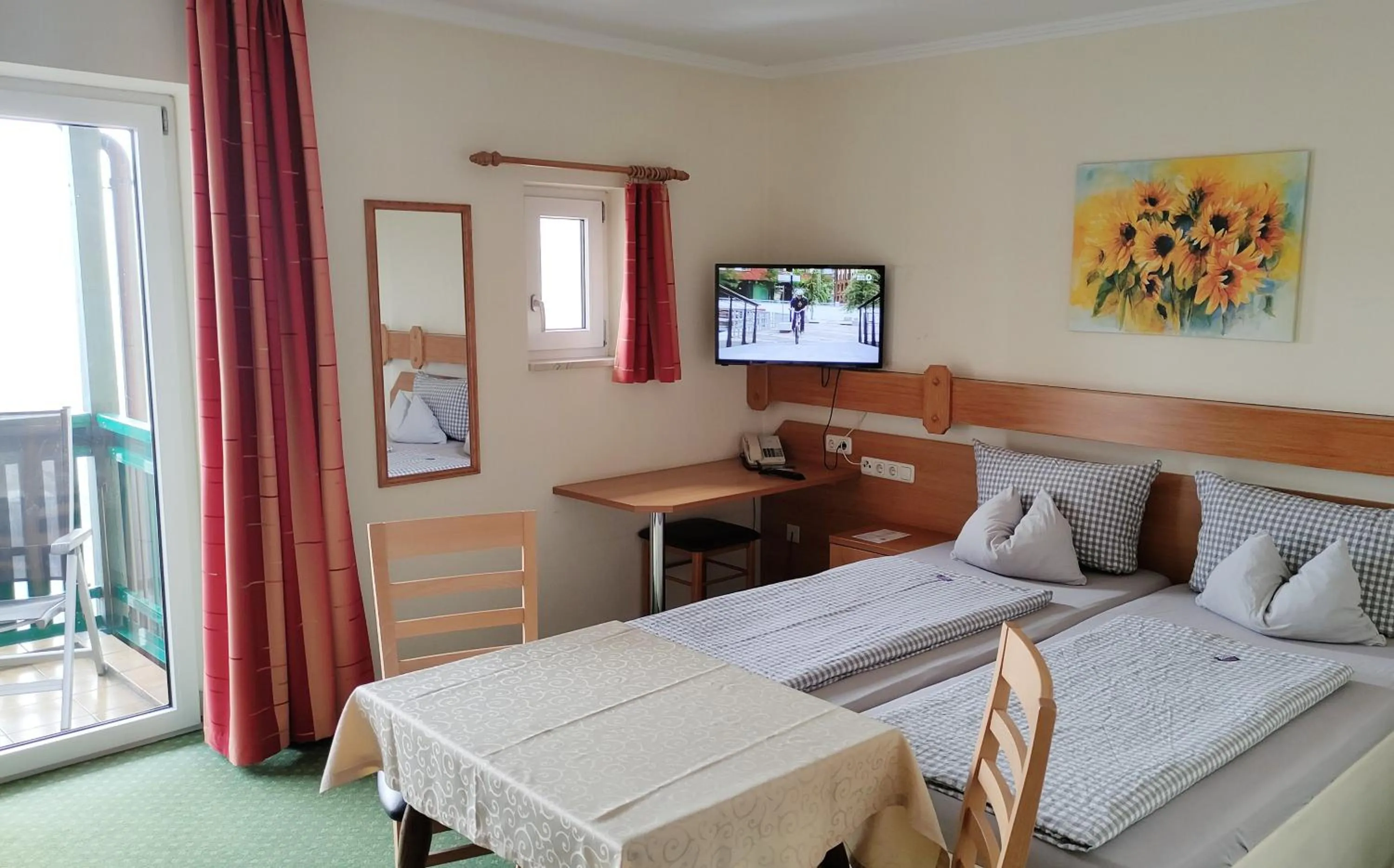 Bed in Hotel Fortuna