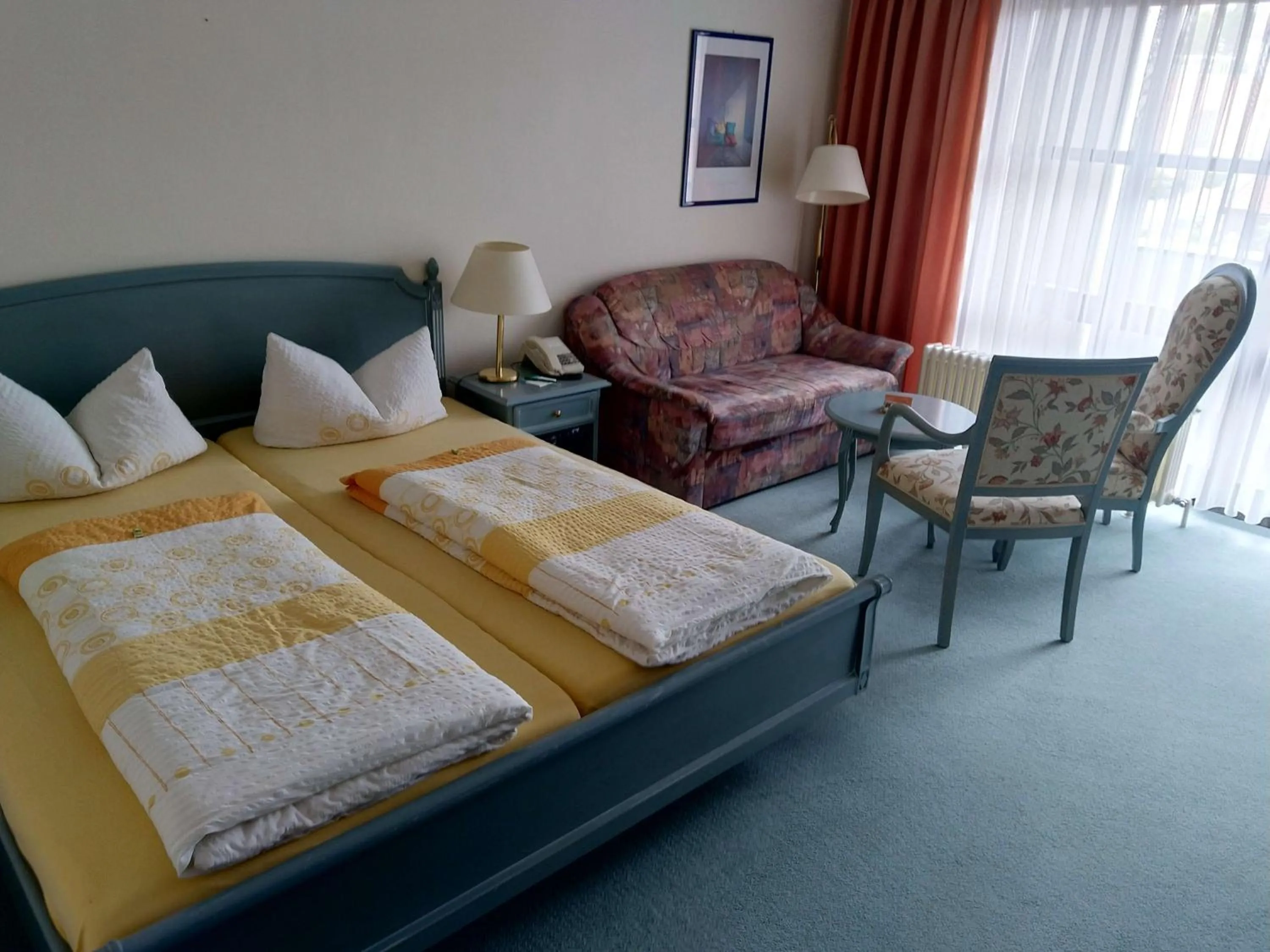 Bed in Hotel Fortuna