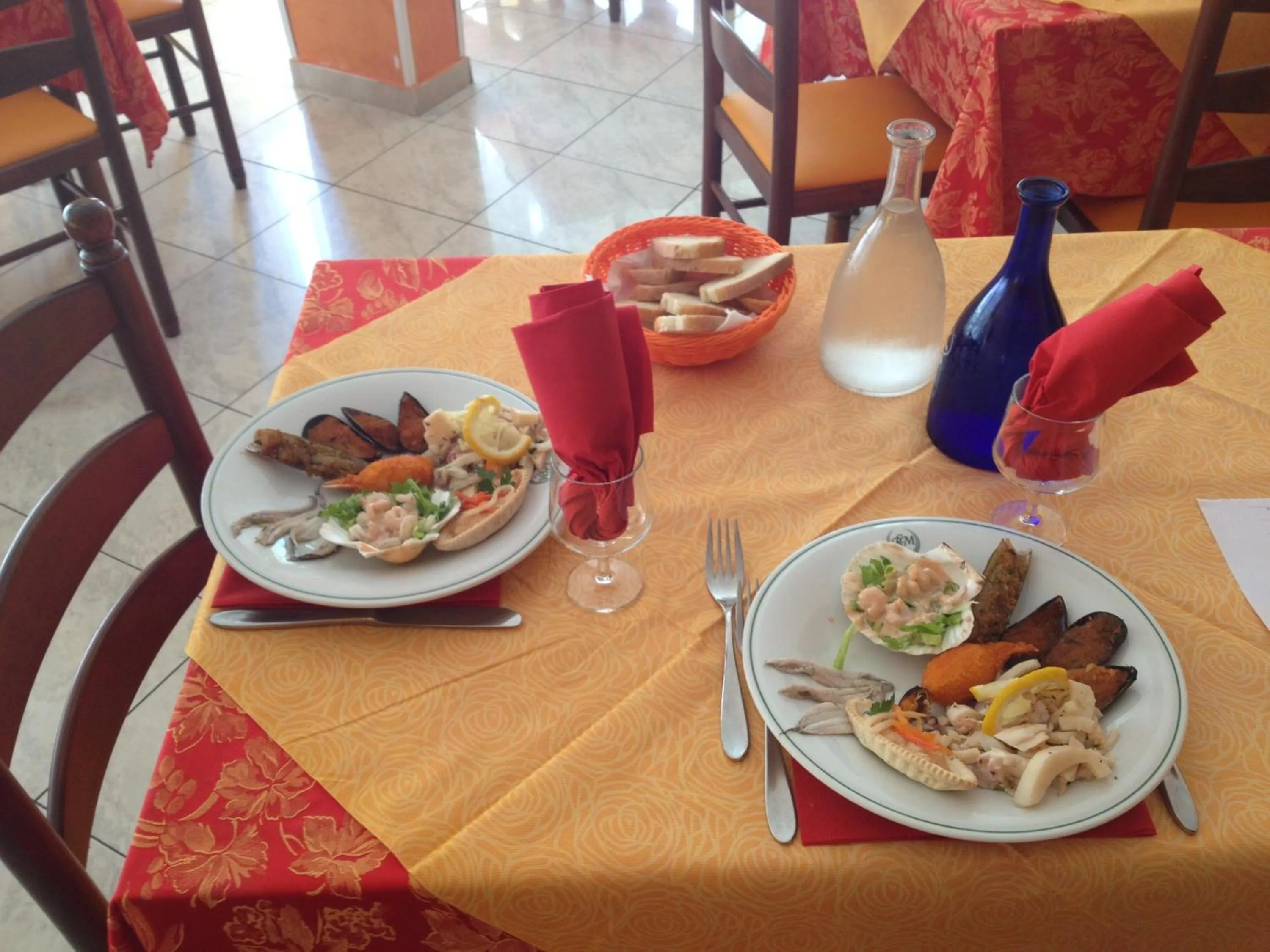Restaurant/places to eat in Hotel Albatros