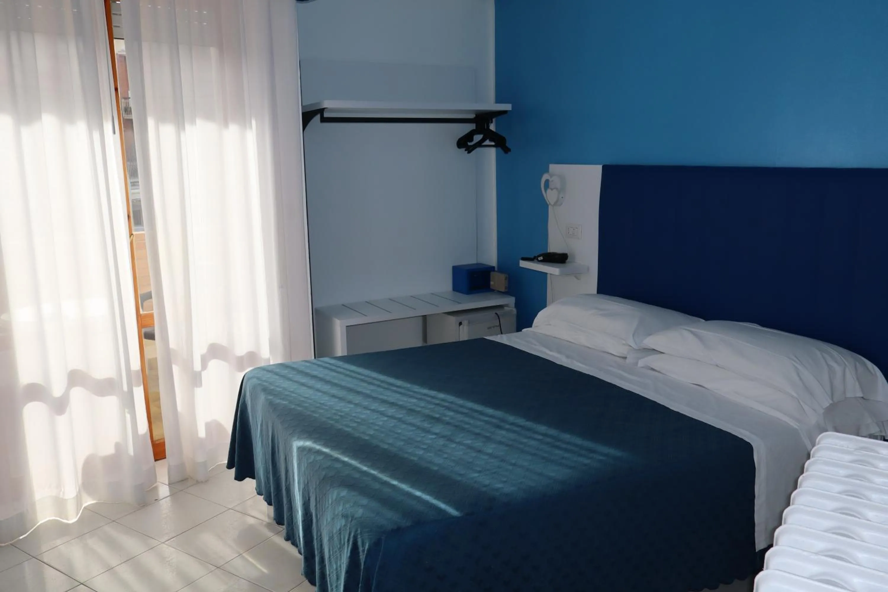 Bed in Hotel Albatros