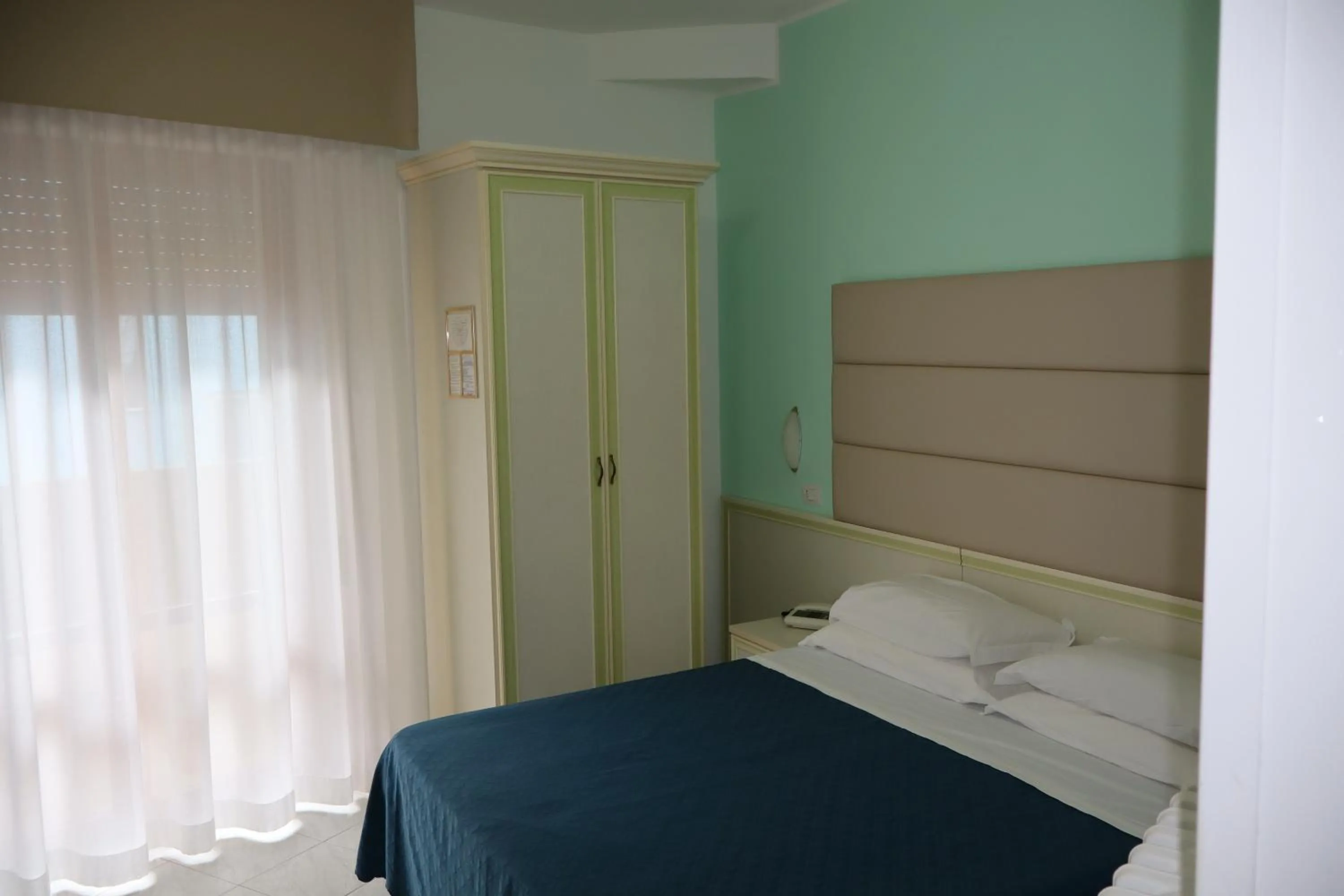 Bed in Hotel Albatros