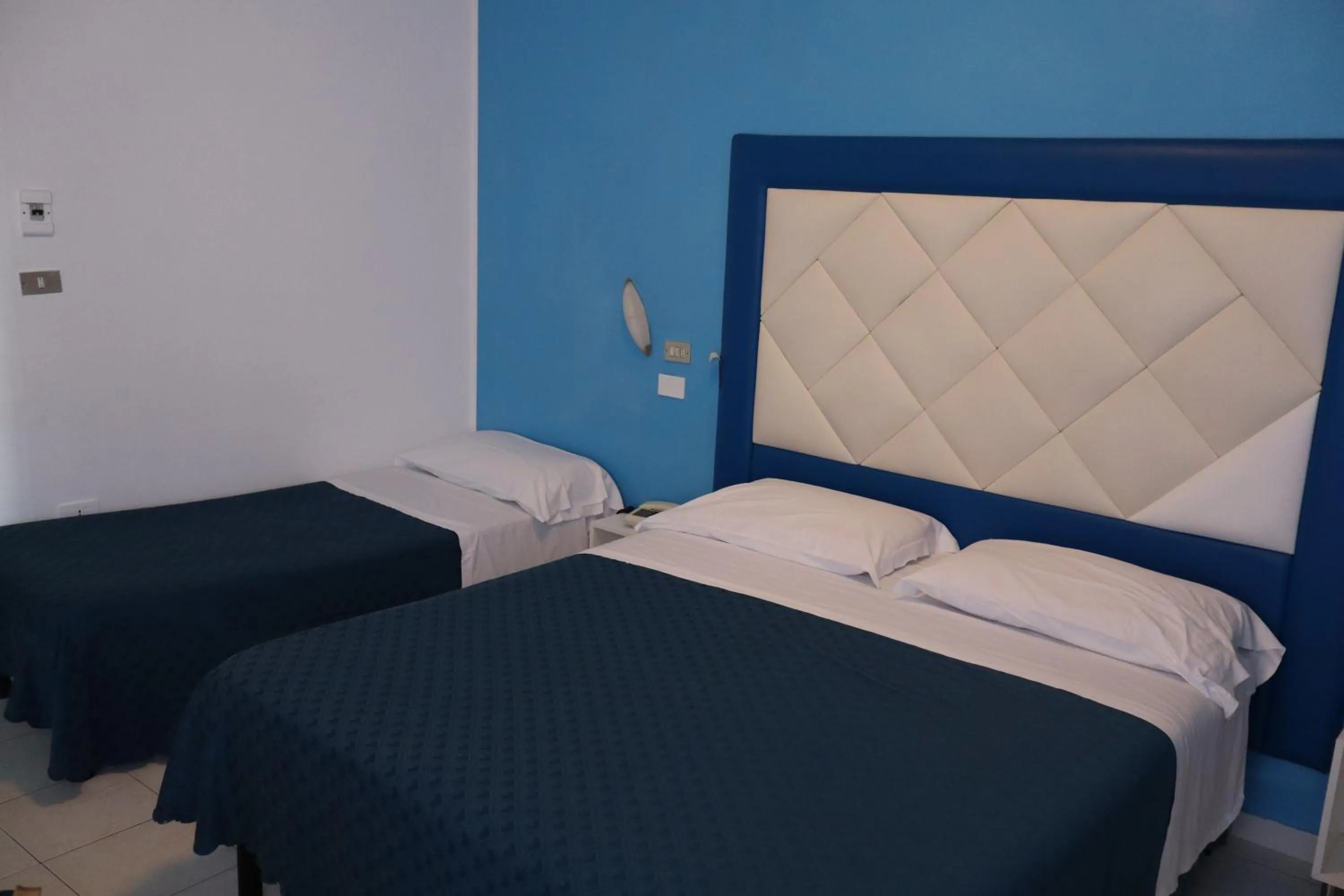 Bed in Hotel Albatros