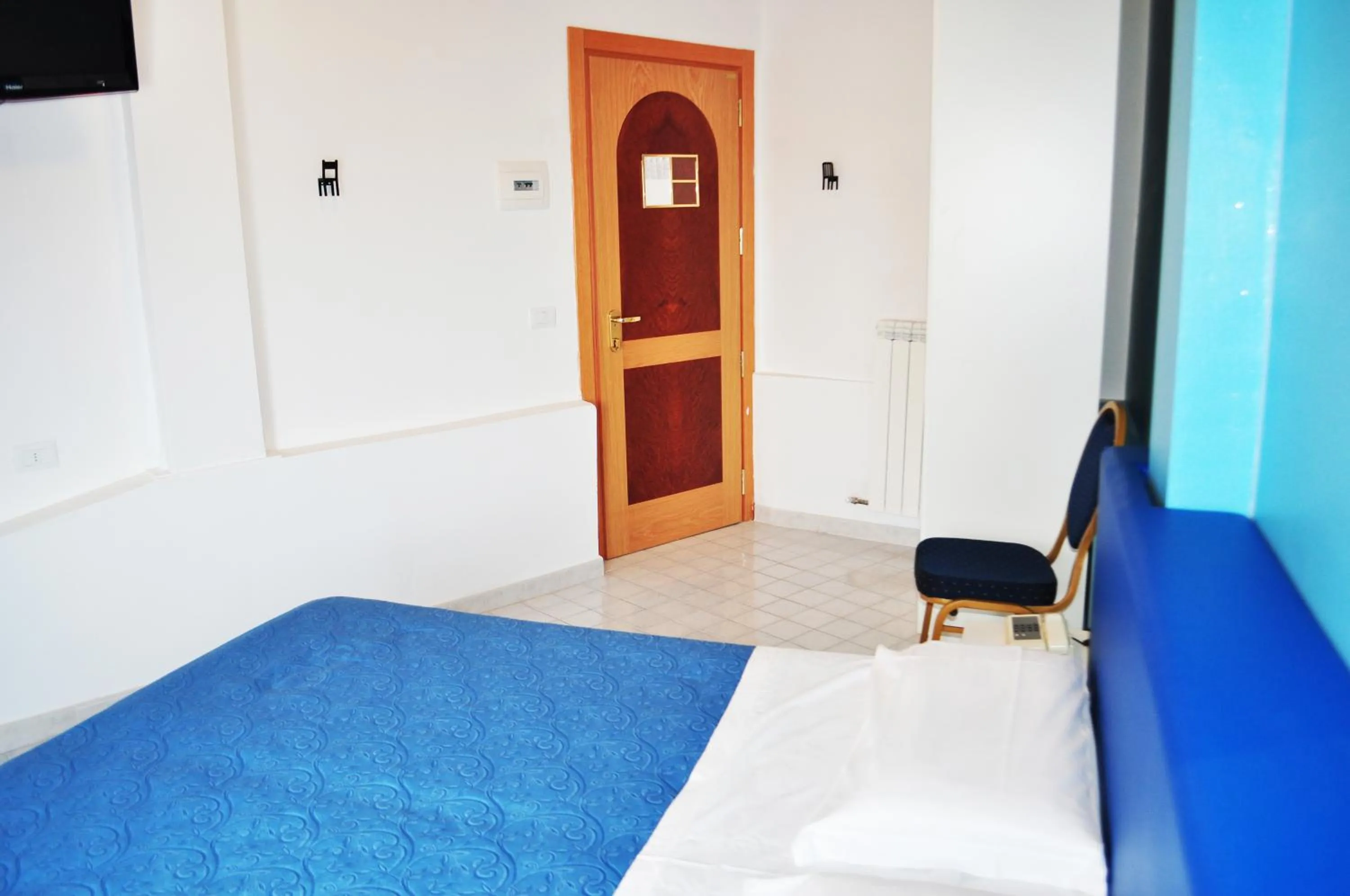Bed in Hotel Albatros