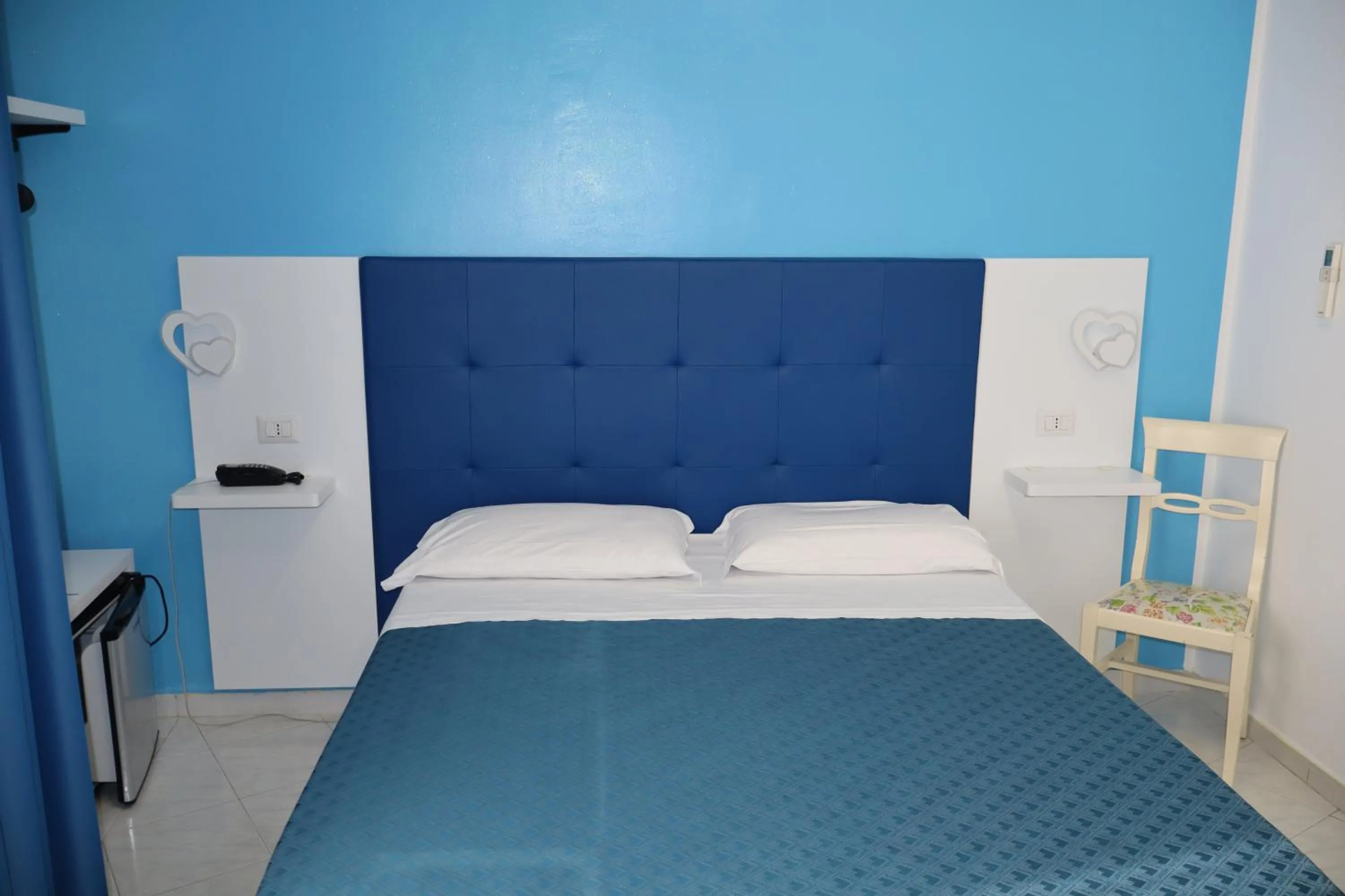 Bed in Hotel Albatros