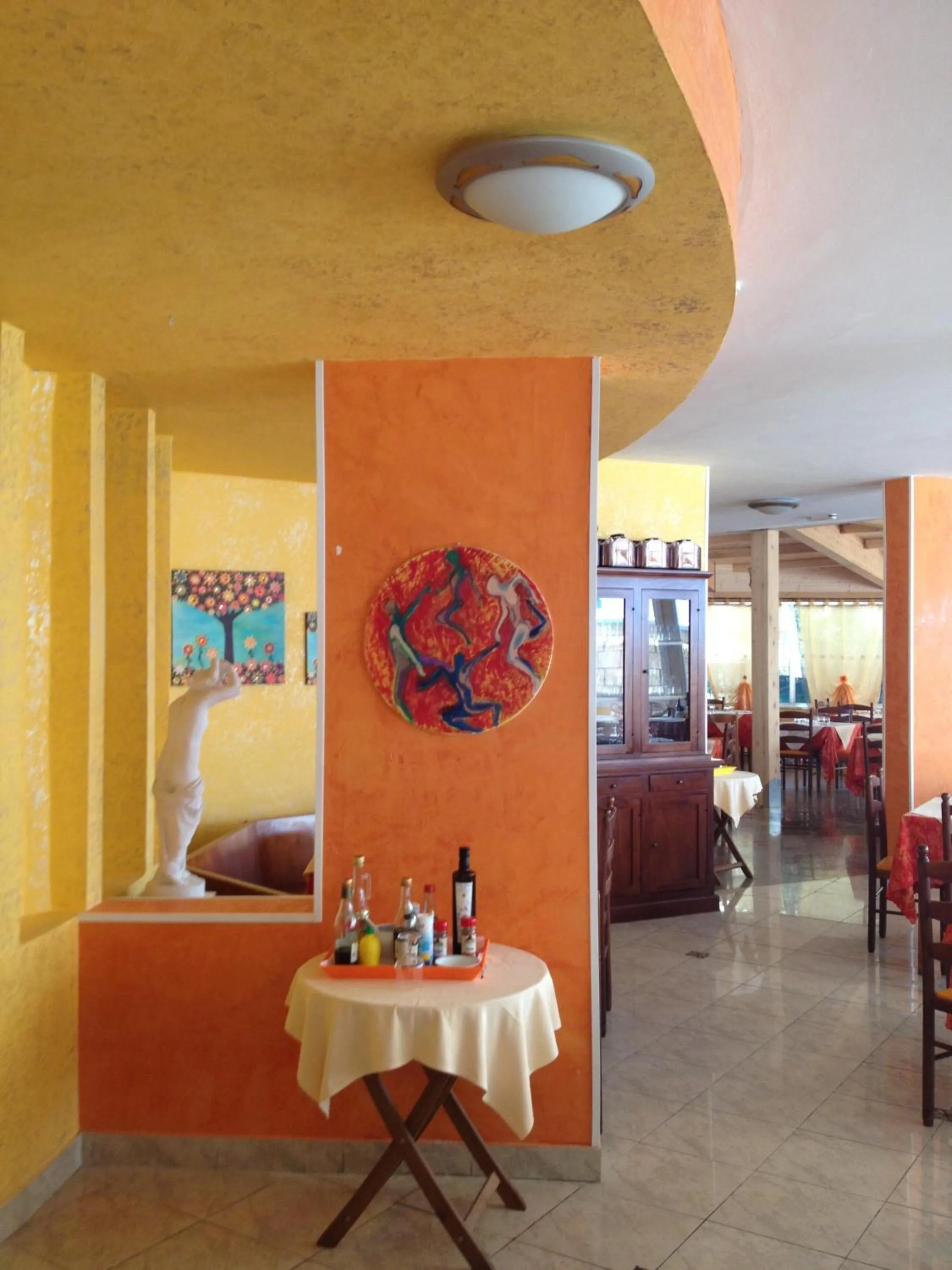 Restaurant/places to eat in Hotel Albatros