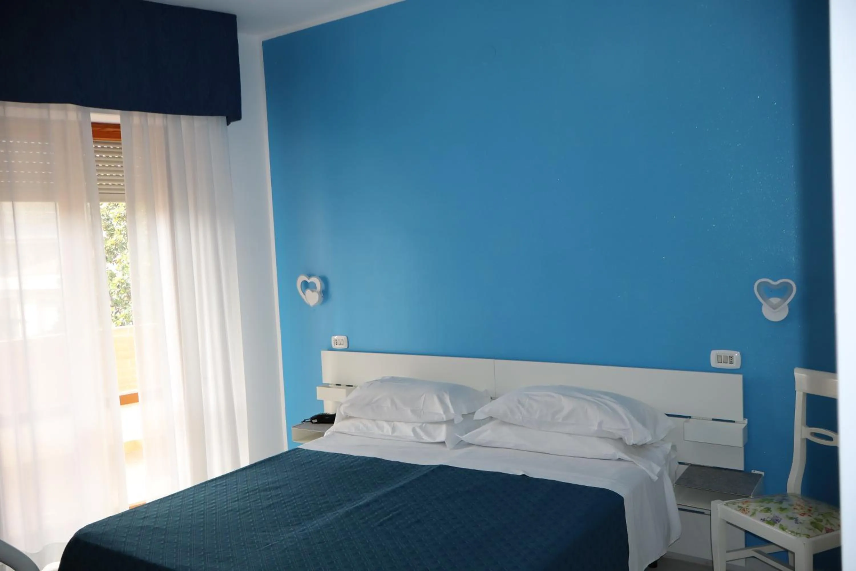 Bed in Hotel Albatros