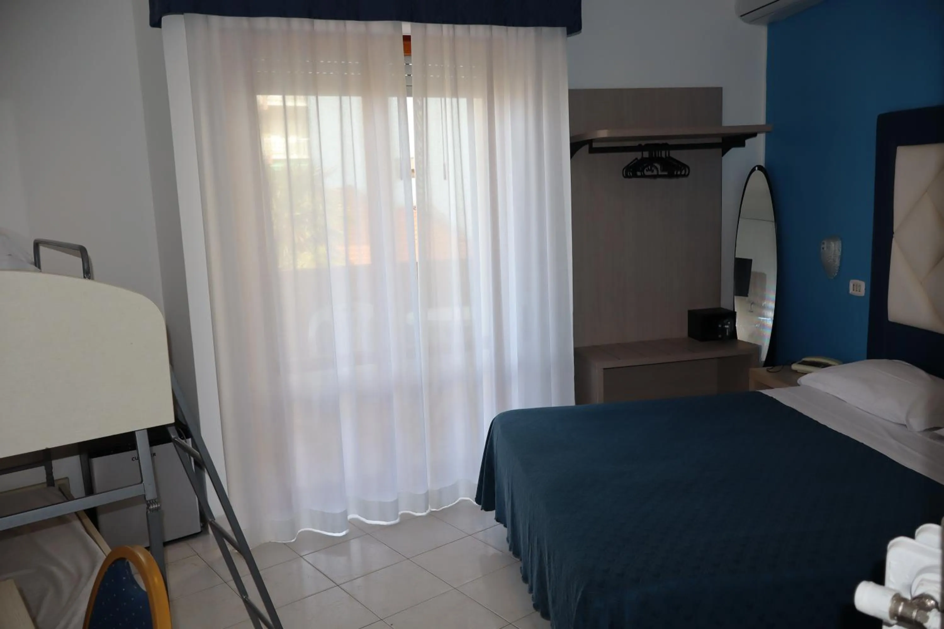 Bed in Hotel Albatros