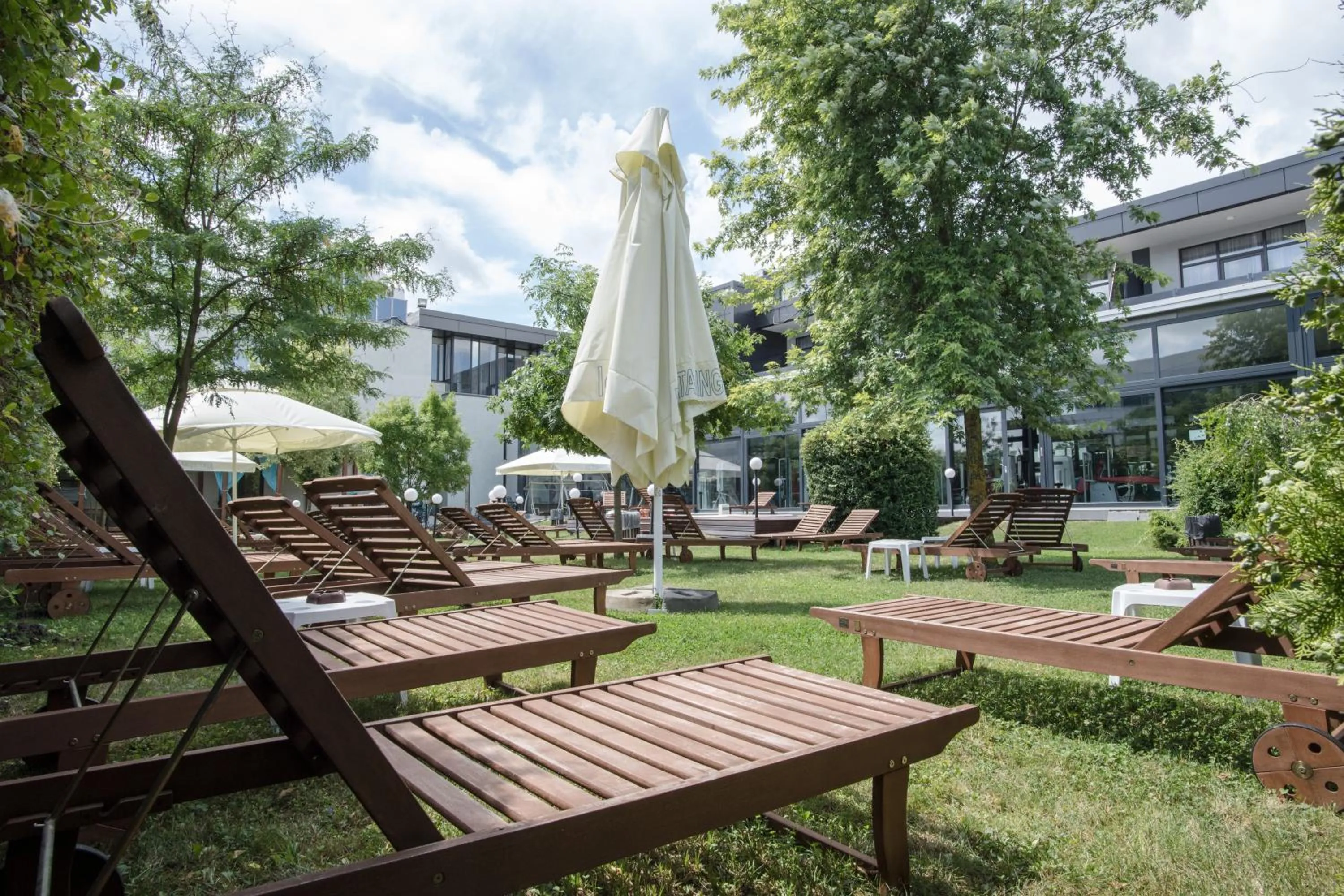 Garden in Hotel Spa Ice Resort