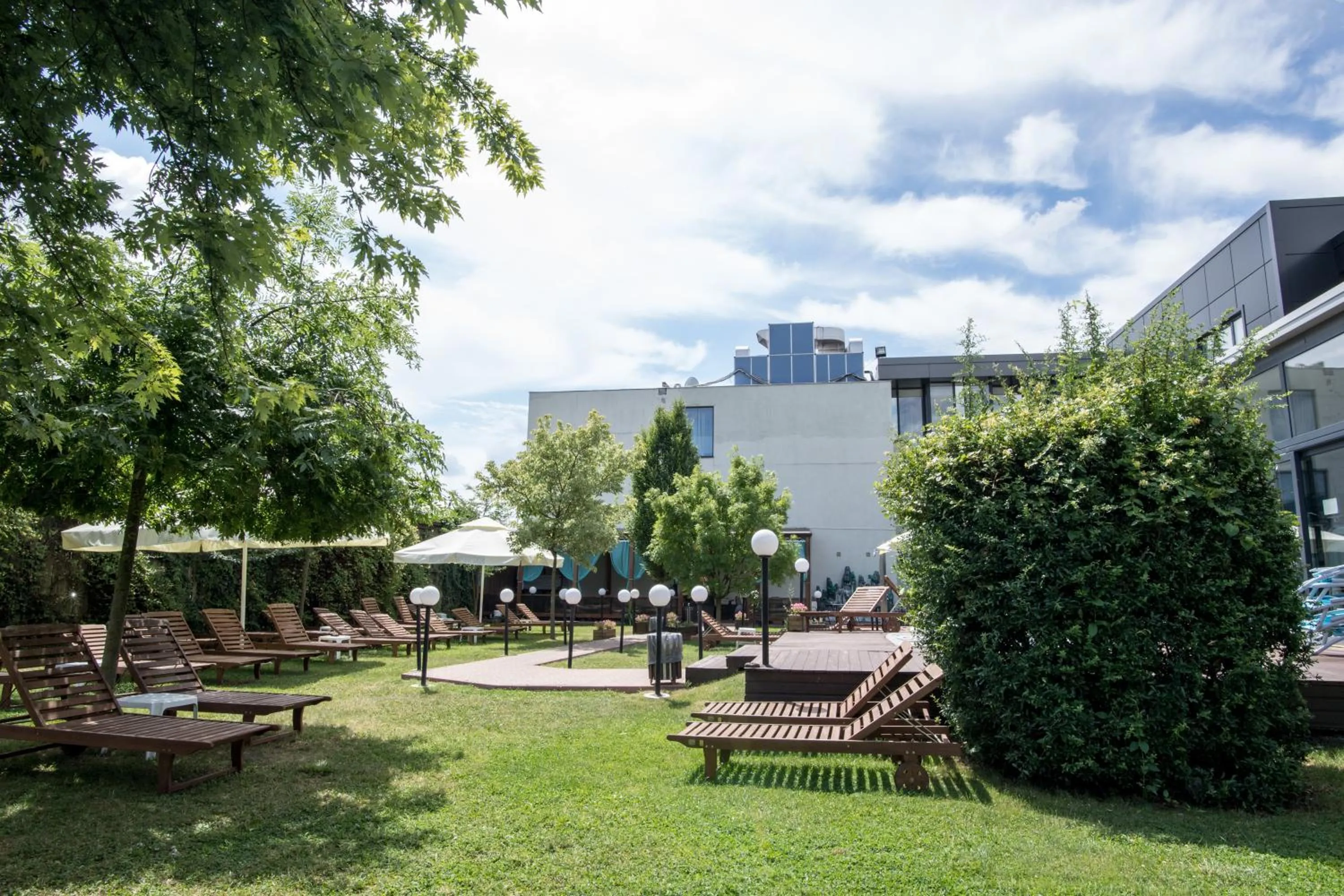 Garden in Hotel Spa Ice Resort