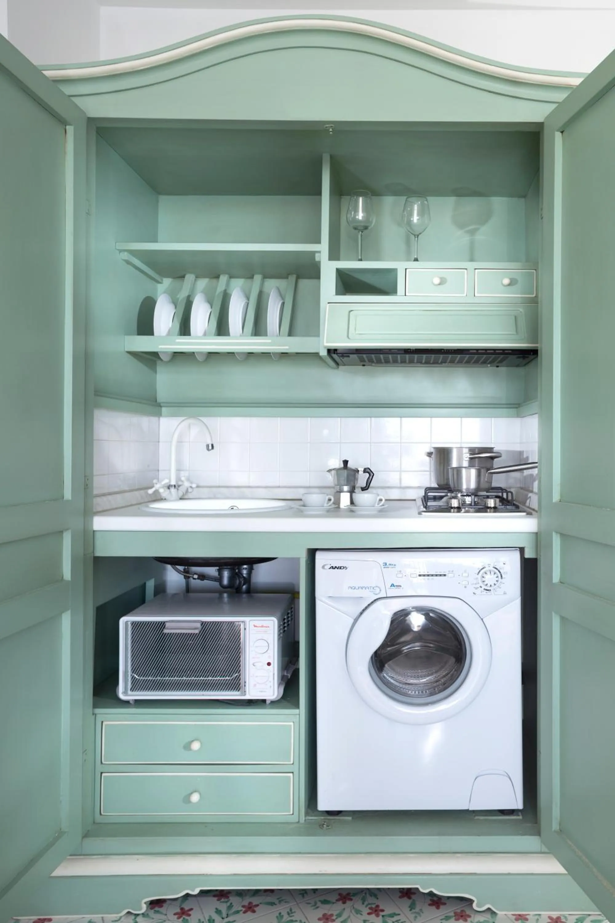 Kitchen or kitchenette in Portoverde Beach Apartments