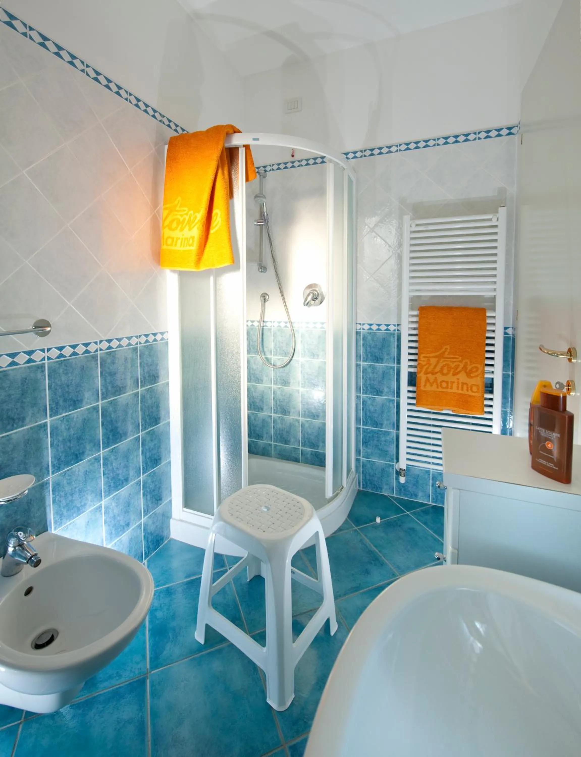 Bathroom in Portoverde Beach Apartments