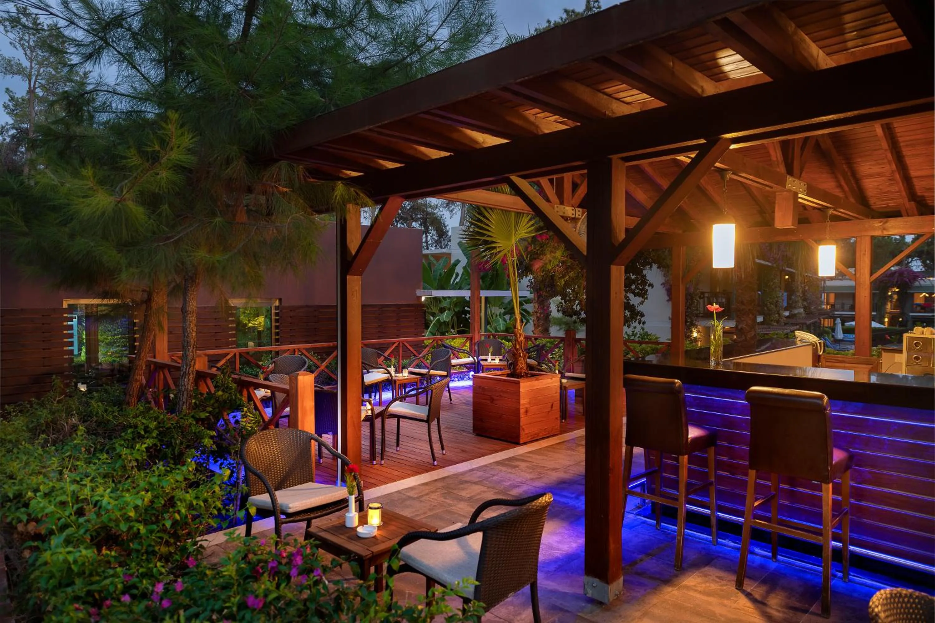 Restaurant/places to eat in Turquoise Hotel